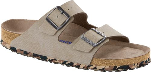Birkenstock mules Arizona desert soil taupe - Bartel-Shop