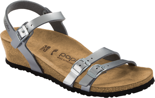 Birkenstock Papillio sandal Lana silver - Bartel-Shop