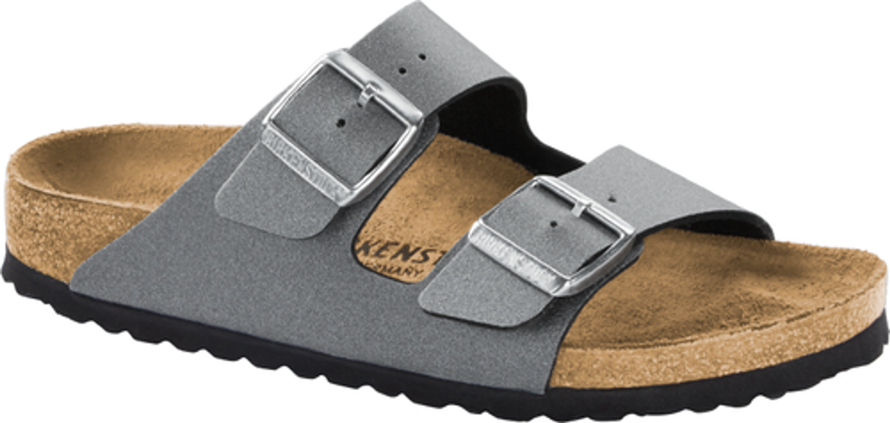 Birkenstock Arizona mules Gray leather - Bartel-Shop