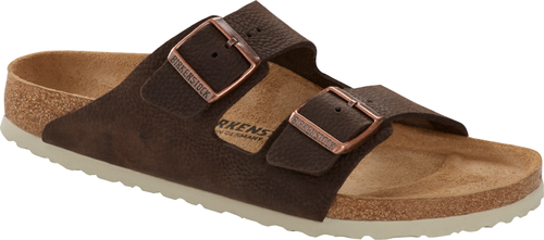 Birkenstock mule Arizona steer soft brown - Bartel-Shop