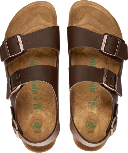 Birkenstock sandal Milano saddle matt navy - Bartel-Shop