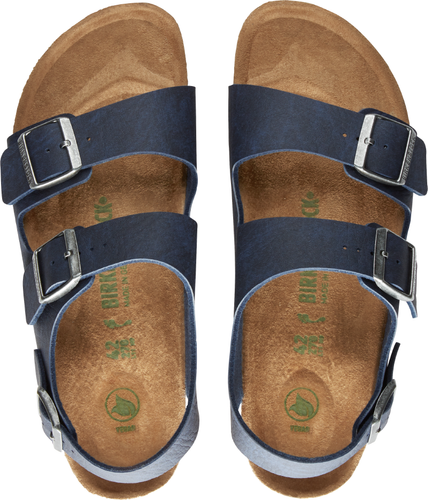 Birkenstock sandals Milano saddle matt navy - Bartel-Shop