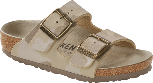 Birkenstock mule Arizona deser soil camo sand - Bartel-Shop