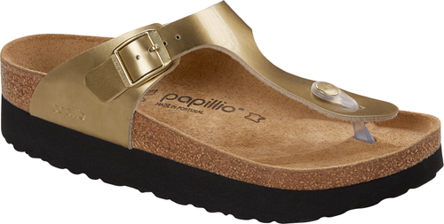 Birkenstock sandal Gizeh metallic gold - Bartel-Shop