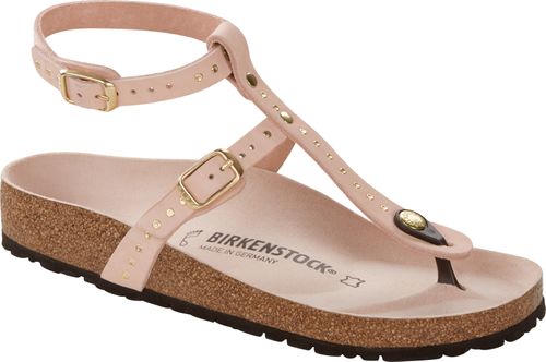 Birkenstock mule Marillia light rose rivets - Bartel-Shop