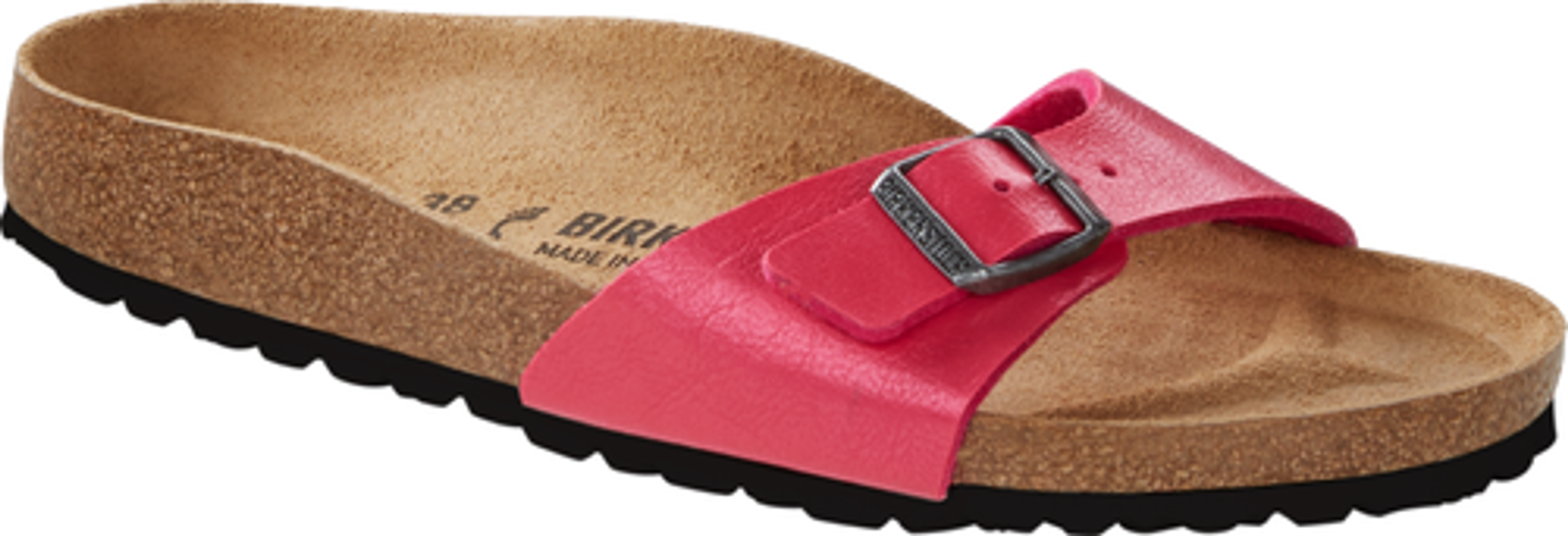 Birkenstock Madrid Graceful mules pink leatherette - Bartel-Shop