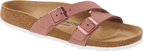 Birkenstock mule Yao Balance old rose - Bartel-Shop