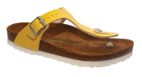 Birkenstock Papillio mule Gizeh brushed vanilla - Bartel-Shop