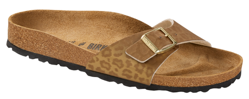 Birkenstock Madrid leopard gold - Bartel-Shop