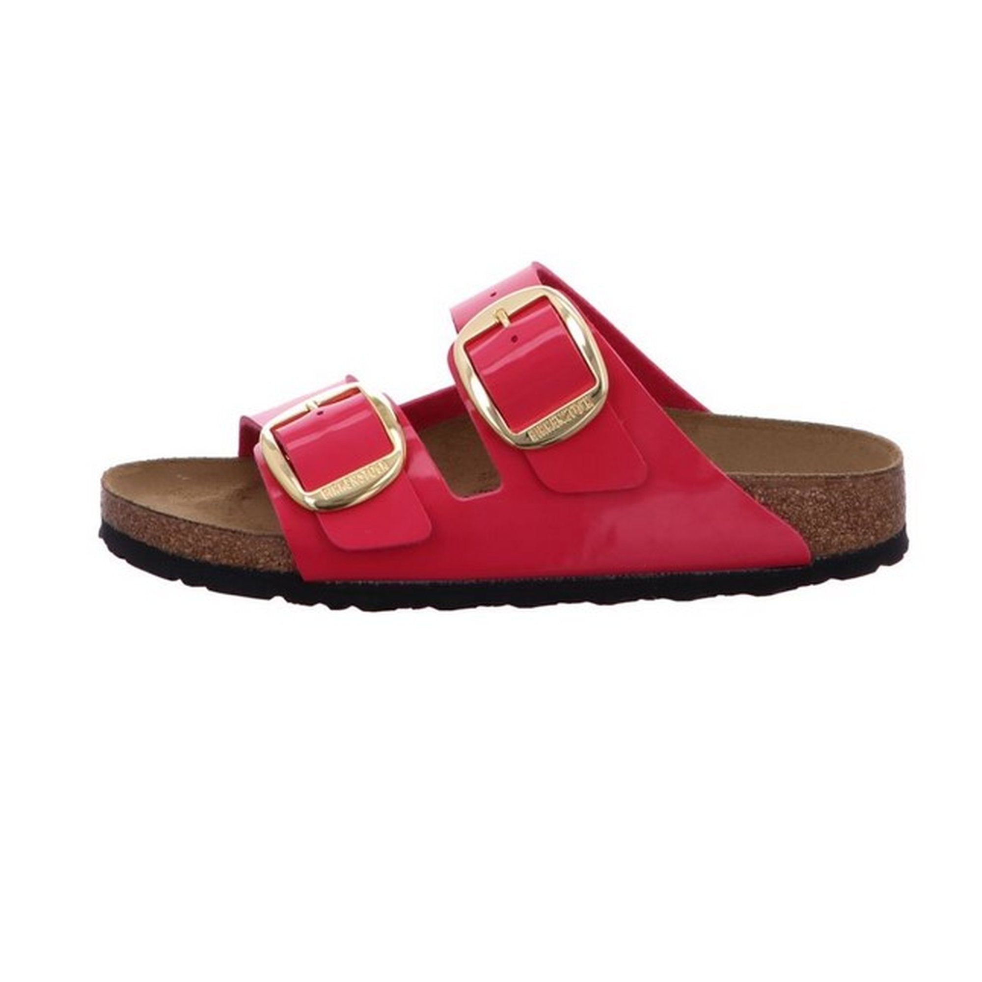 Birkenstock Arizona Big Buckle BF Patent Fuchsia Fusion Black Gold Sandals Slides womens