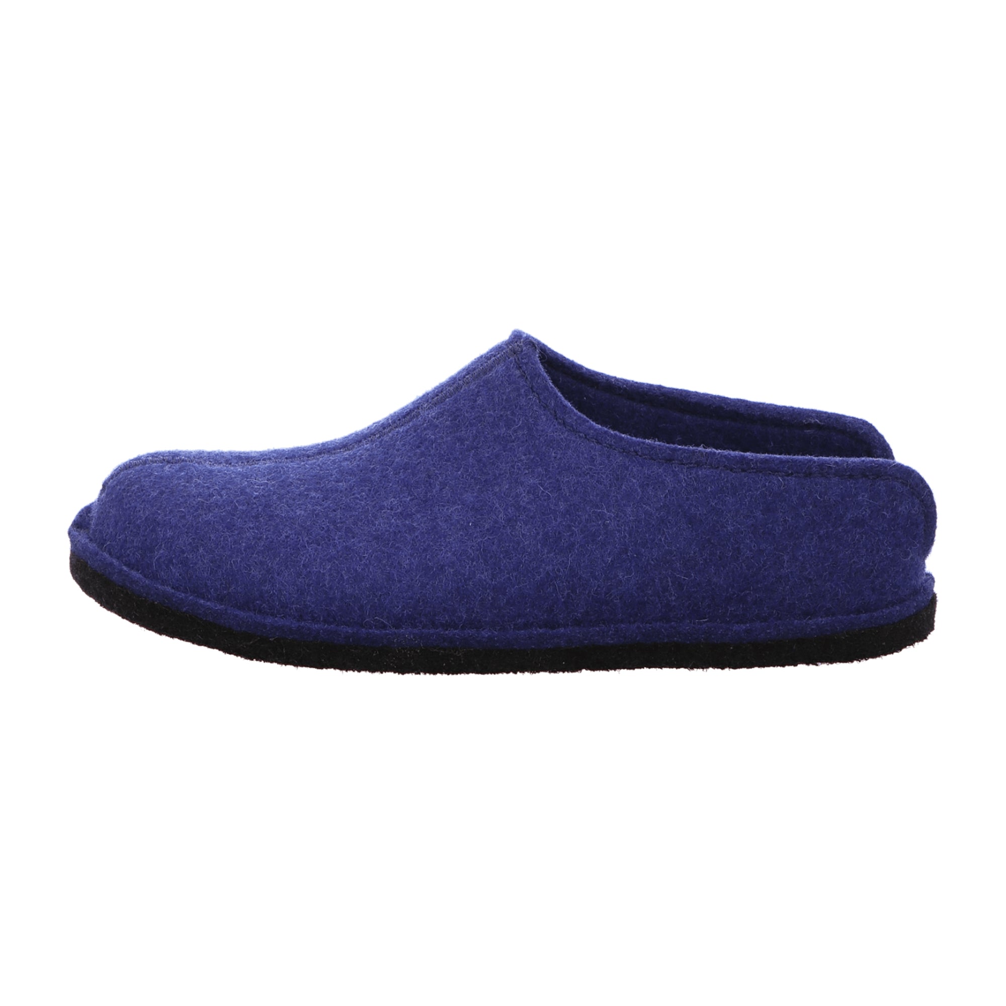 Haflinger Flair Smily Men's Slippers, Stylish Blue - Comfort & Durability
