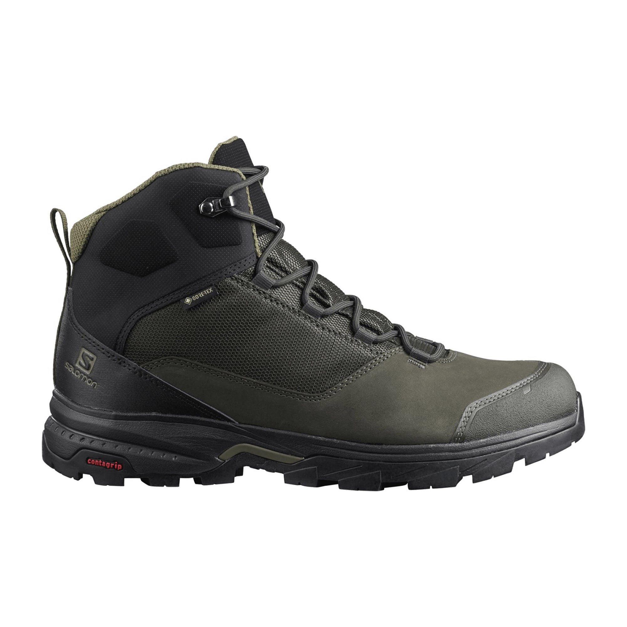 Salomon shoes OUTward GTX Peat/Black/ for men, black