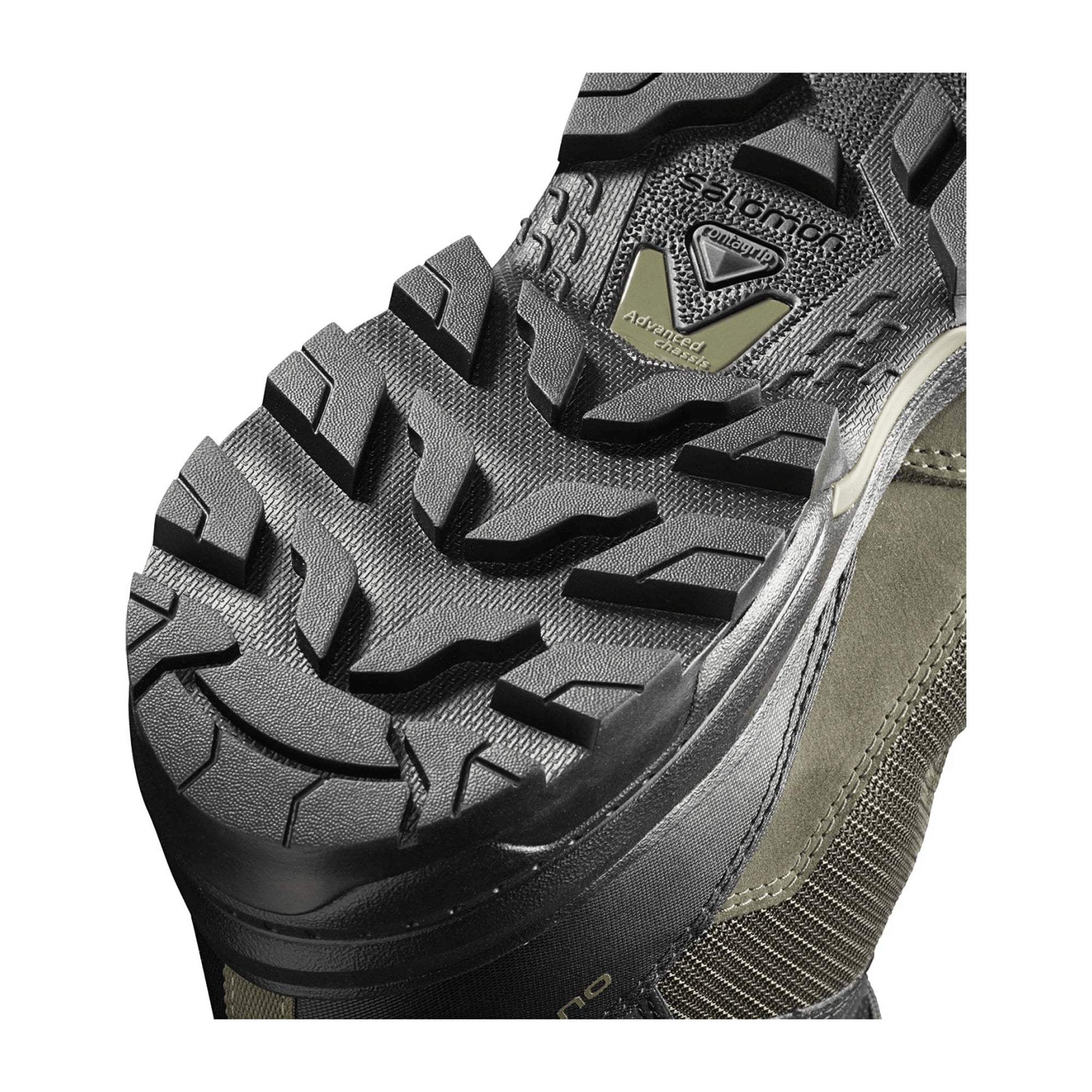 Salomon shoes OUTward GTX Peat/Black/ for men, black