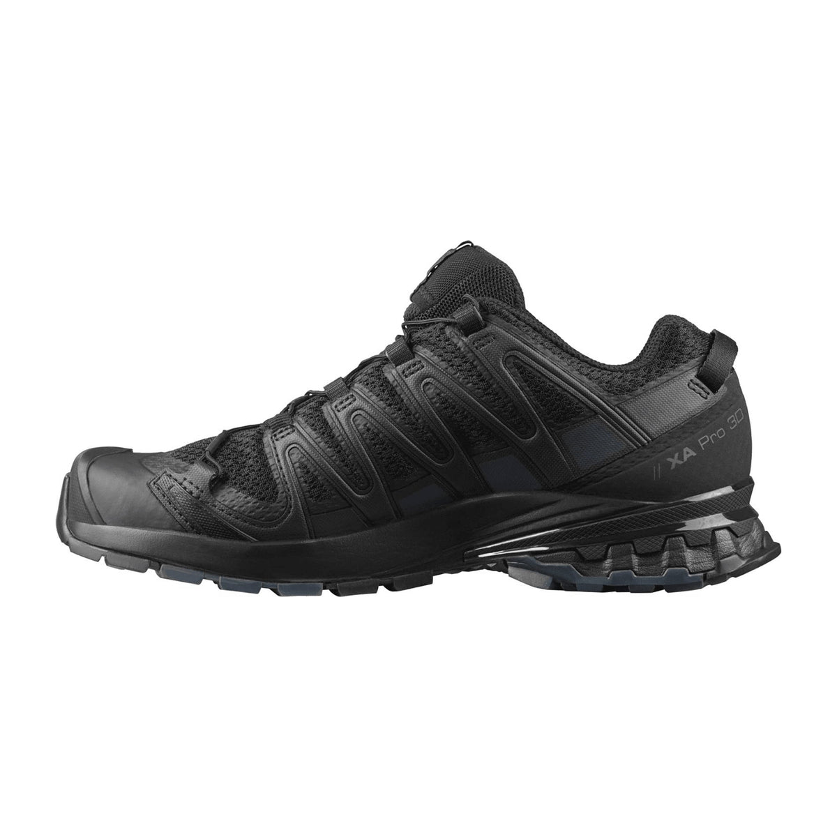 Salomon DA shoes XA PRO 3D v8 W Bk/PHANTOM for women, black - Bartel-Shop