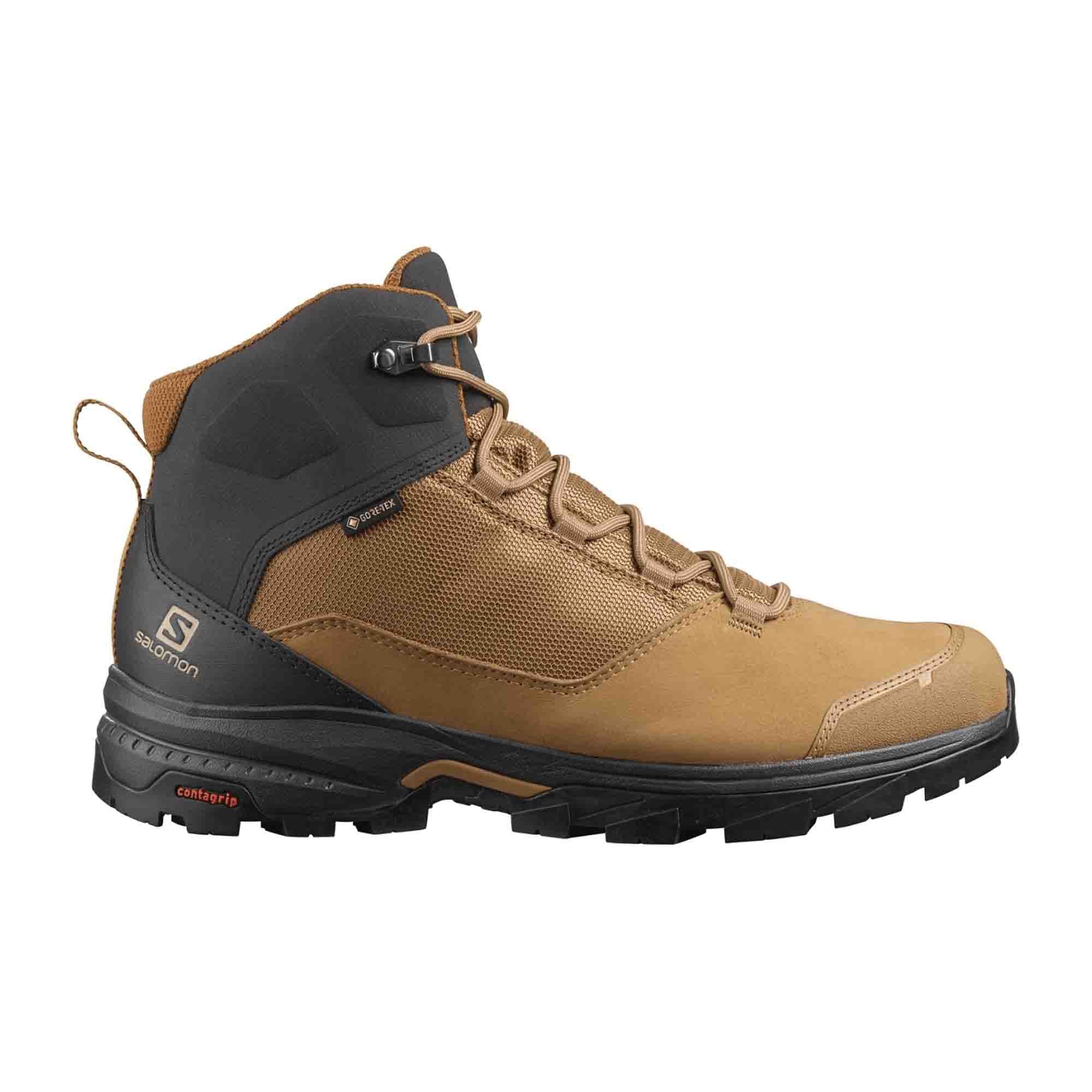 Salomon shoes OUTward GTX Tobacco Bro for men, brown