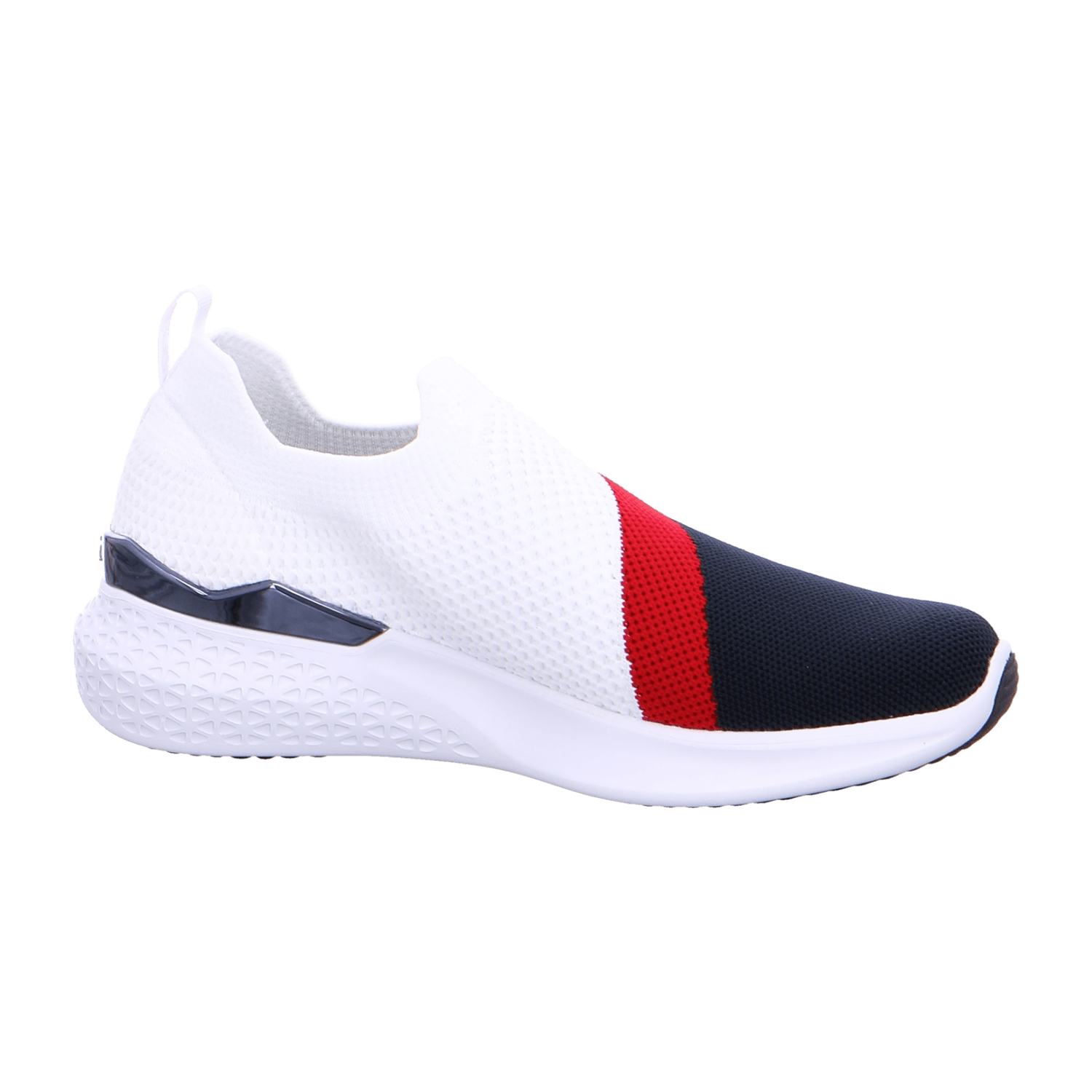 ARA Comfort Slipper Extra Wide Maya HS for Women in Blue Suede Sneaker with Pull-On Closure