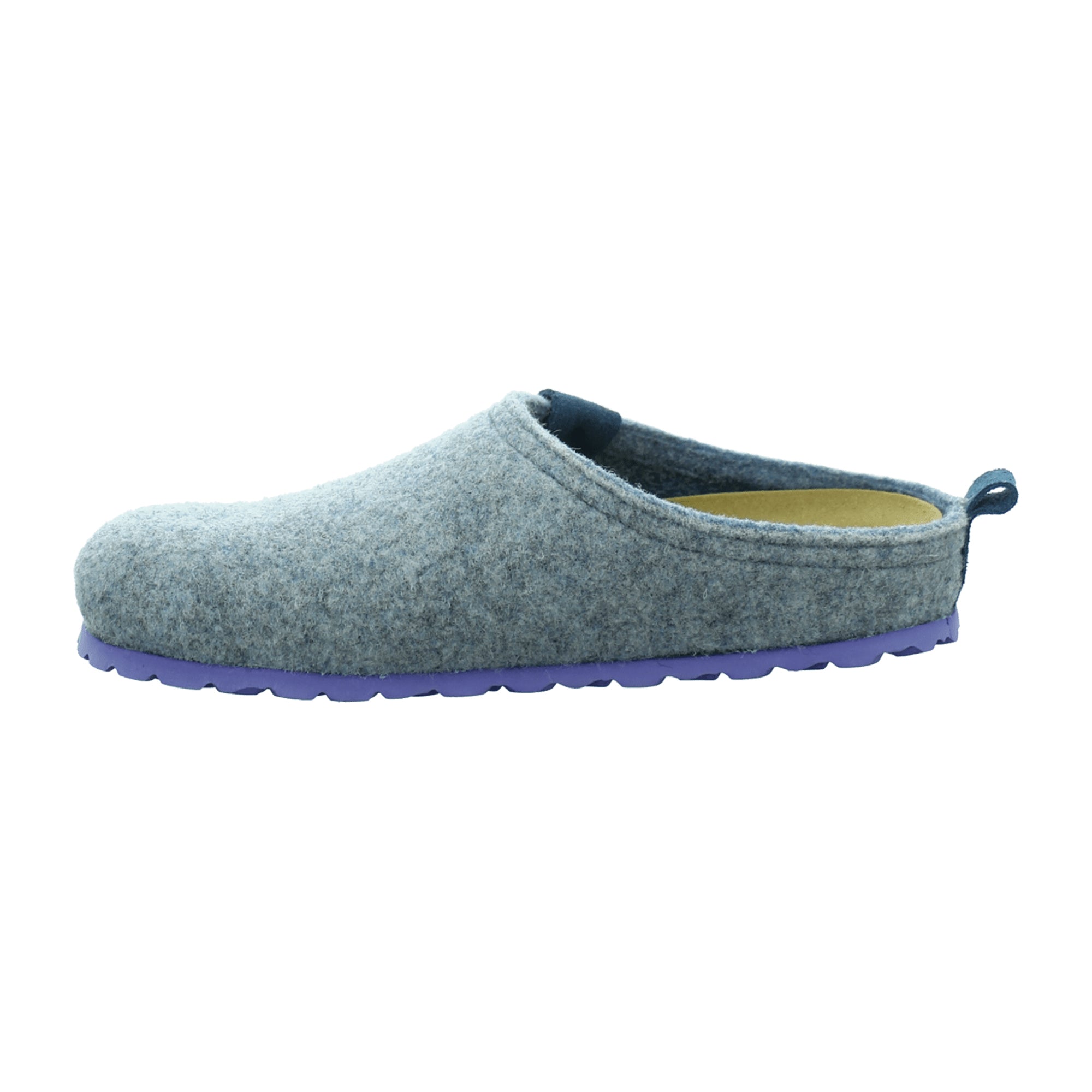 Rohde Napoli Blue Women's Slippers Comfortable Textile Slip-On Shoes