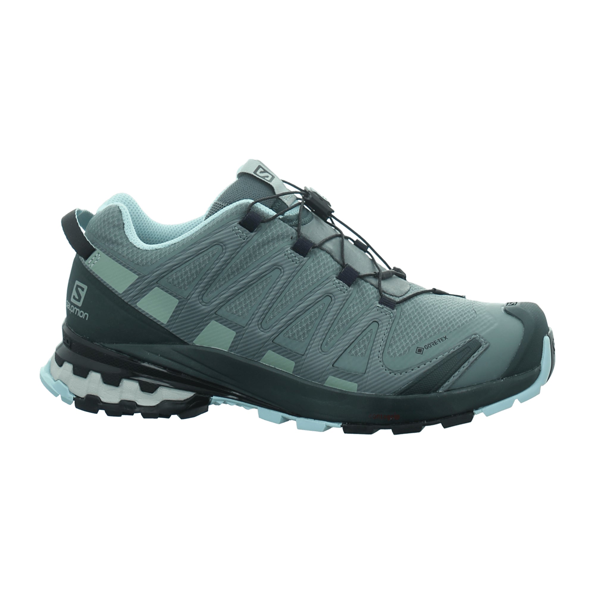 Salomon XA Pro 3D v8 GTX for women, green, shoes