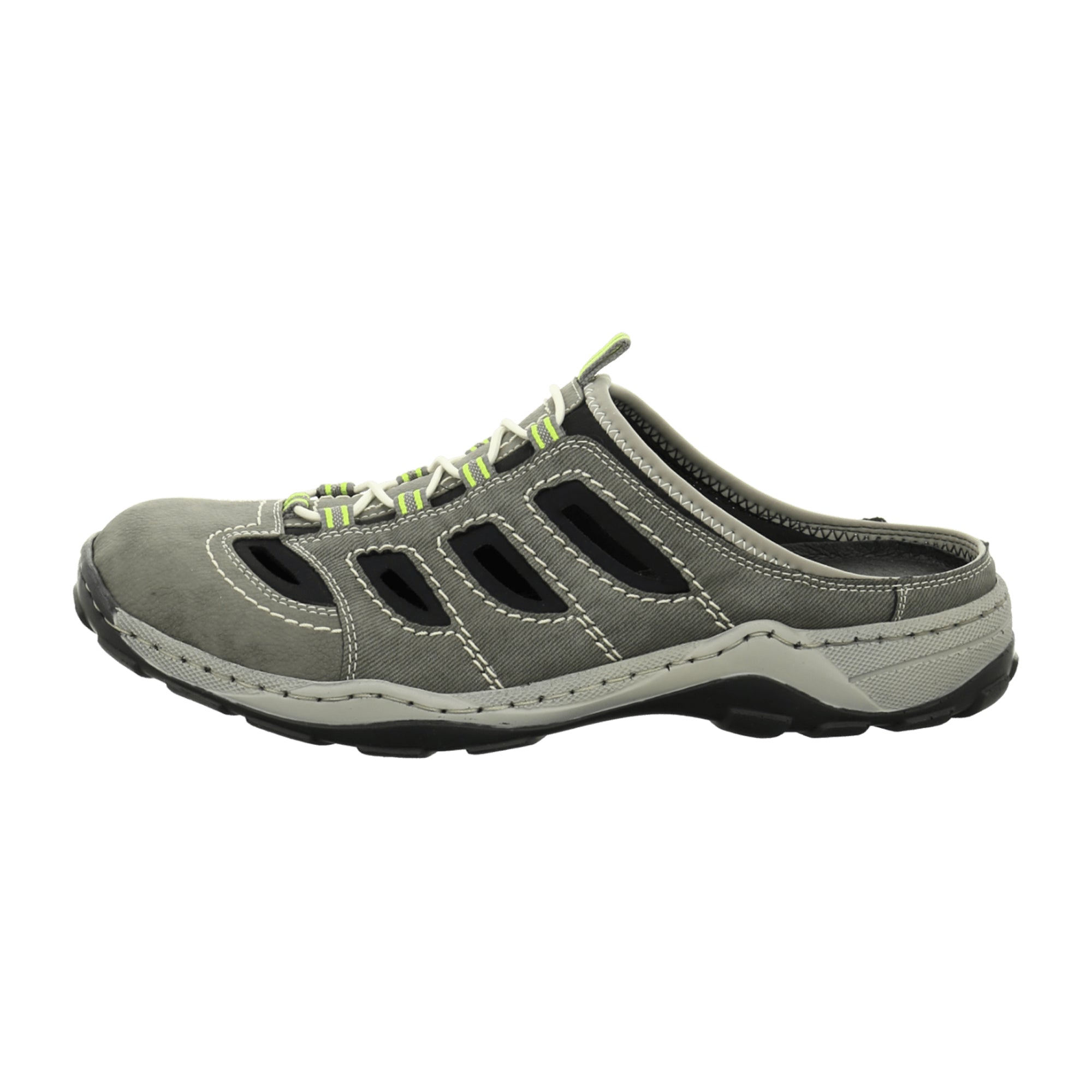 Rieker Comfortable Men's Sandals in Gray Stylish and Supportive Footwear