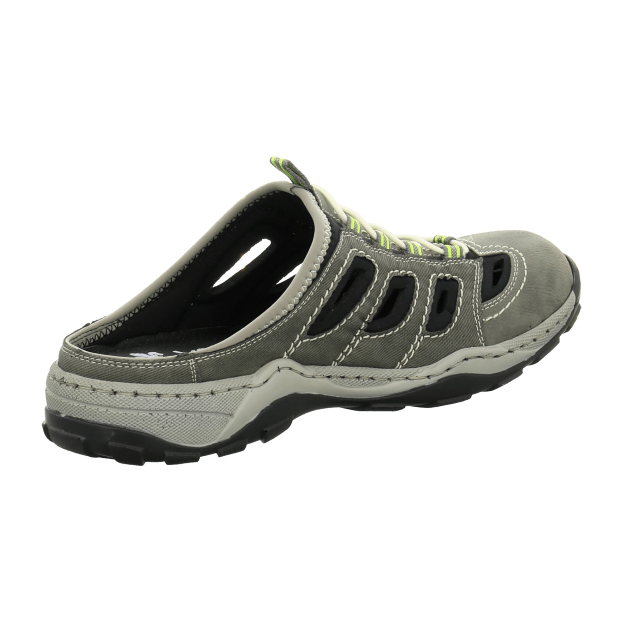 Rieker Comfortable Men's Sandals in Gray Stylish and Supportive Footwear