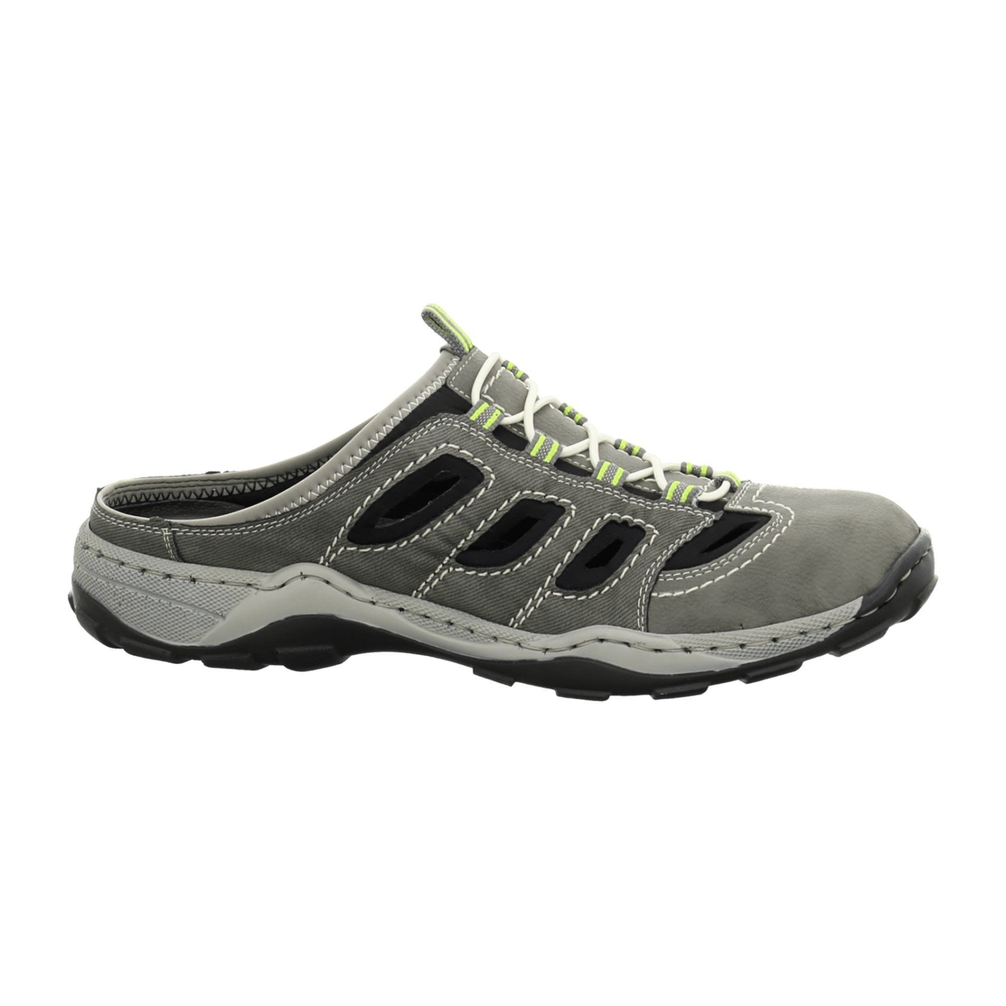 Rieker Comfortable Men's Sandals in Gray Stylish and Supportive Footwear