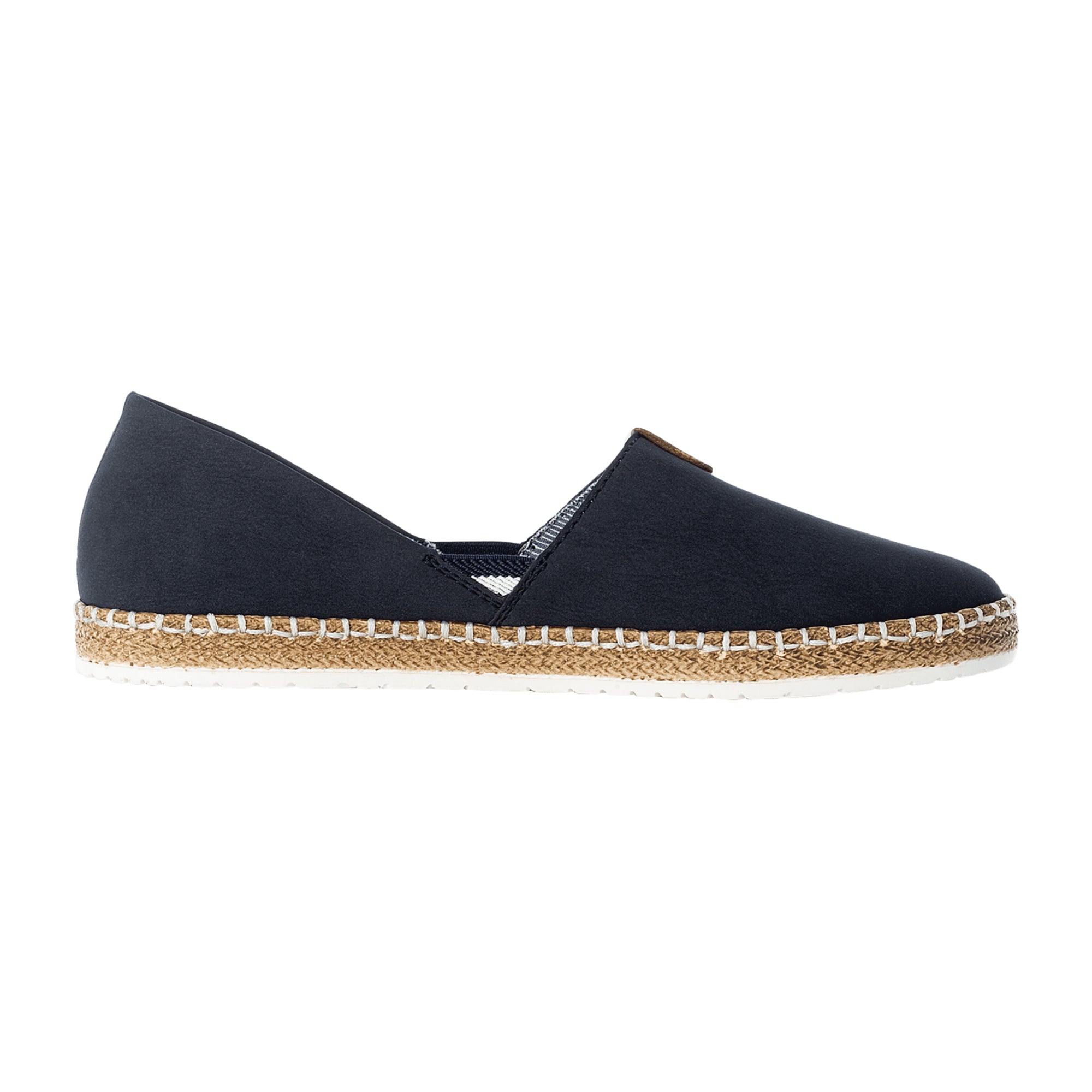 Rieker Women's Blue Casual Slip-On Shoes Comfortable Lightweight Shock Absorbing