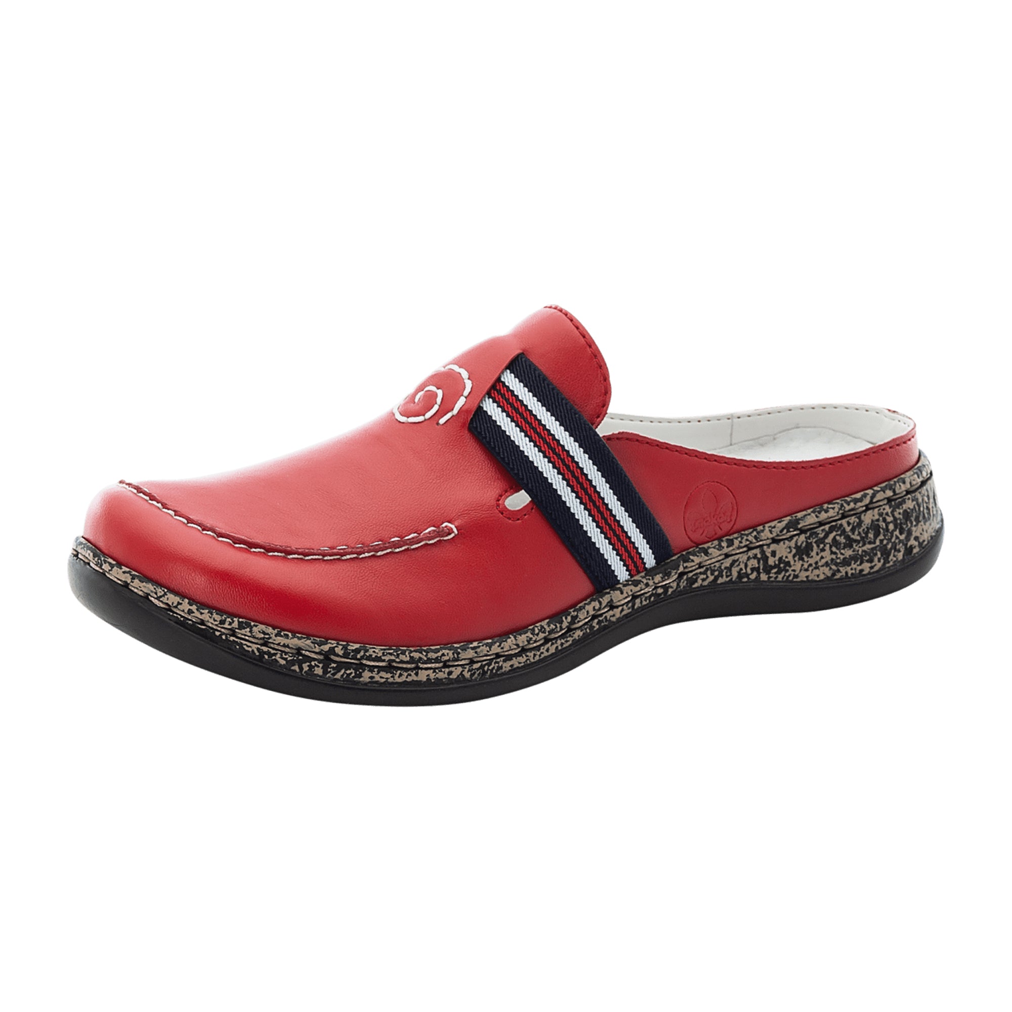 Rieker Red Front Lace Up Shoes for Women Stylish Comfortable Footwear