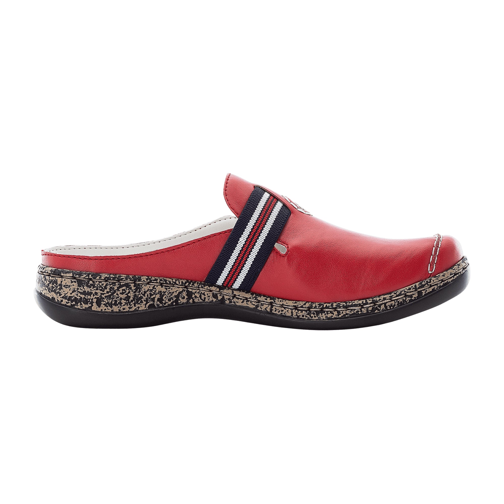 Rieker Red Front Lace Up Shoes for Women Stylish Comfortable Footwear