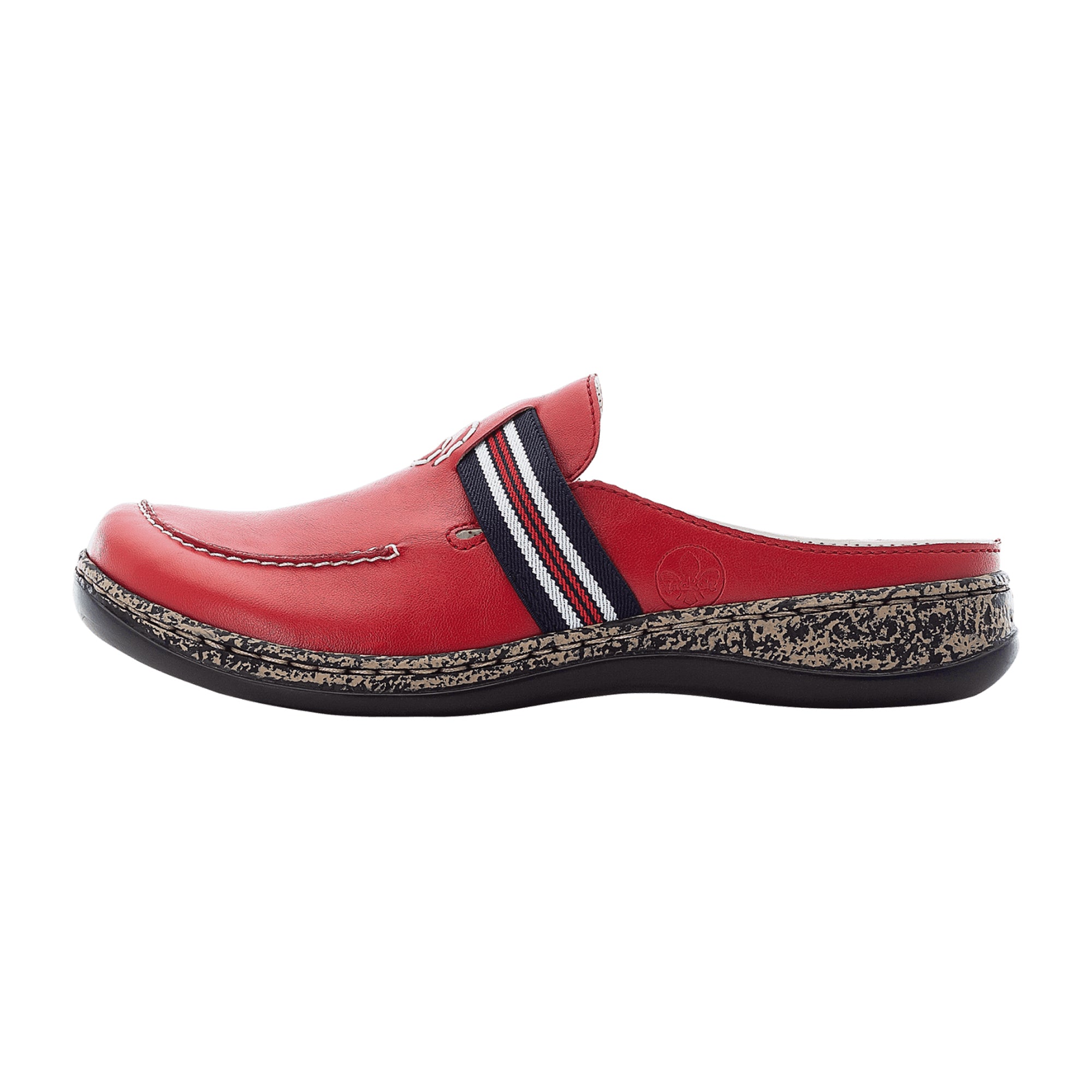 Rieker Red Front Lace Up Shoes for Women Stylish Comfortable Footwear