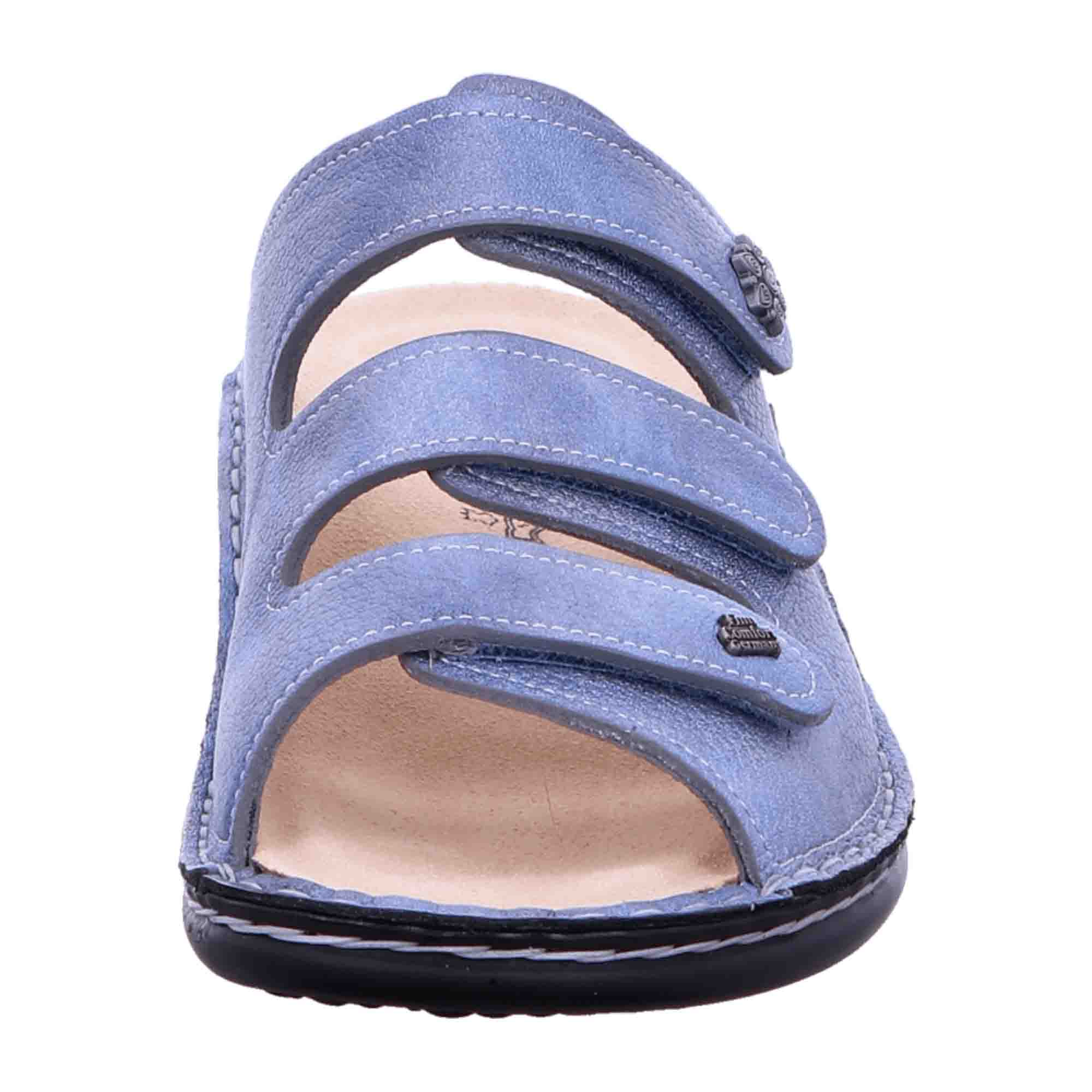 Finn Comfort Menorca-S C Women's Blue Sandals - Stylish & Durable