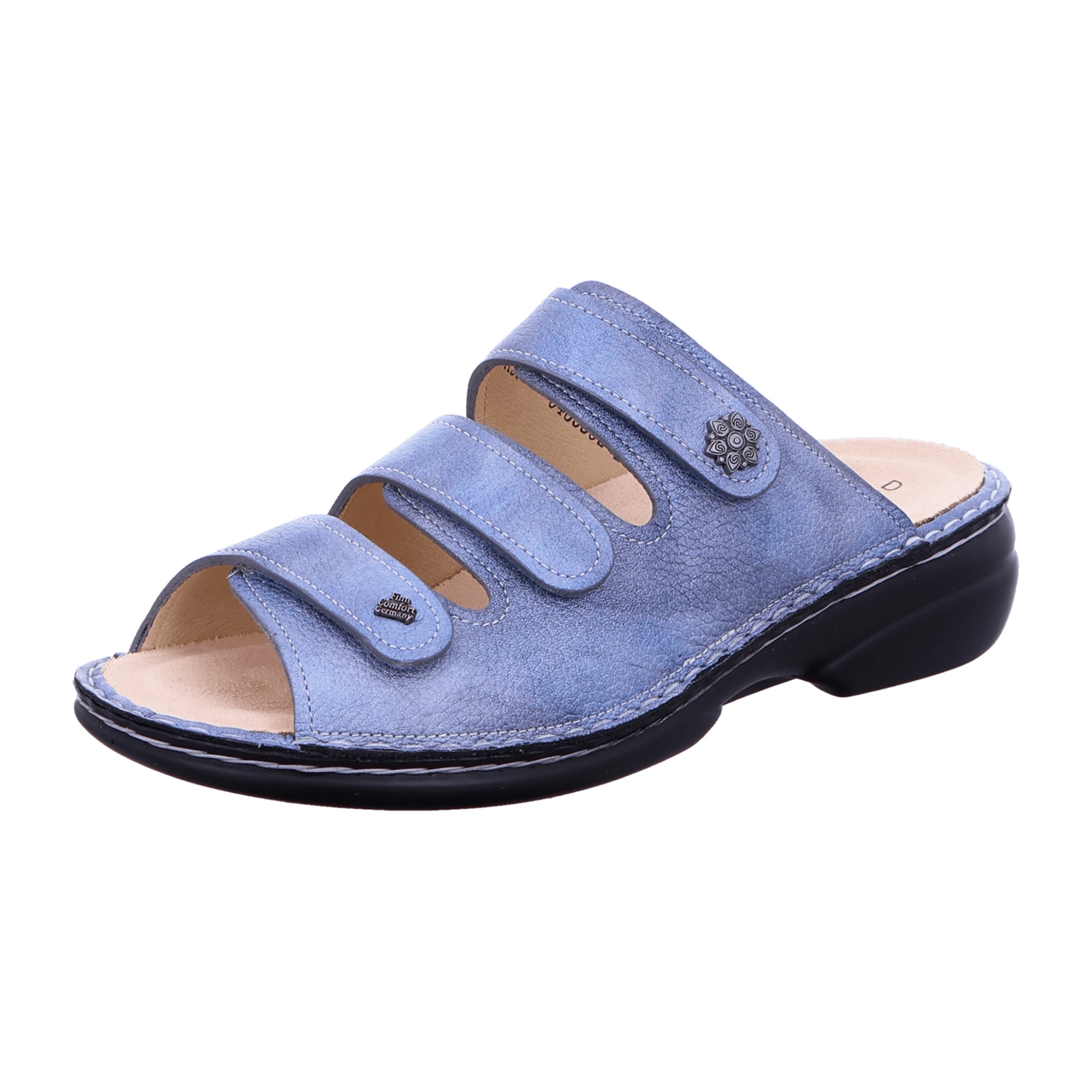 Finn Comfort Menorca-S C Women's Blue Sandals - Stylish & Durable