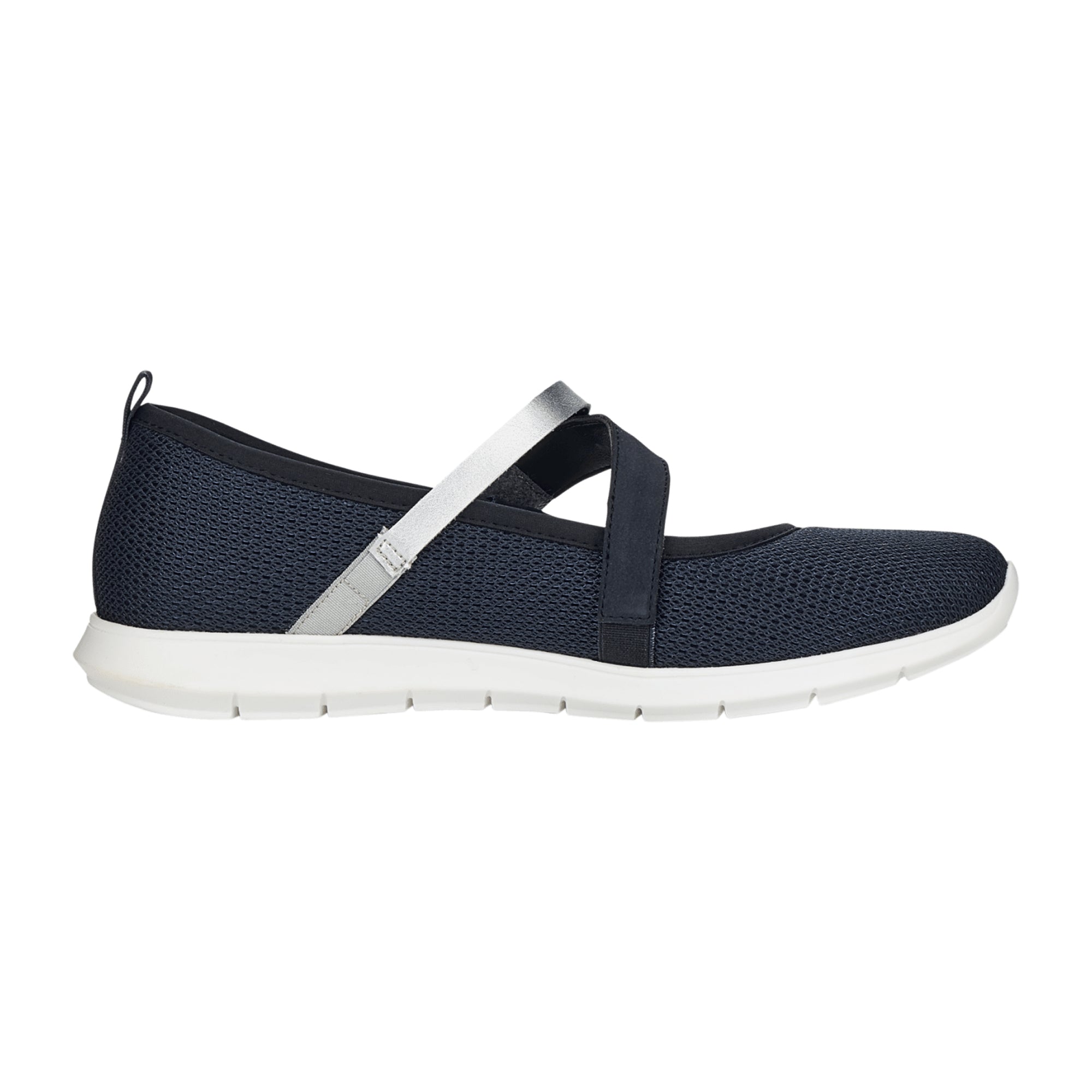 Remonte Women's Blue Casual Shoes with Velcro Closure and Flat Heel