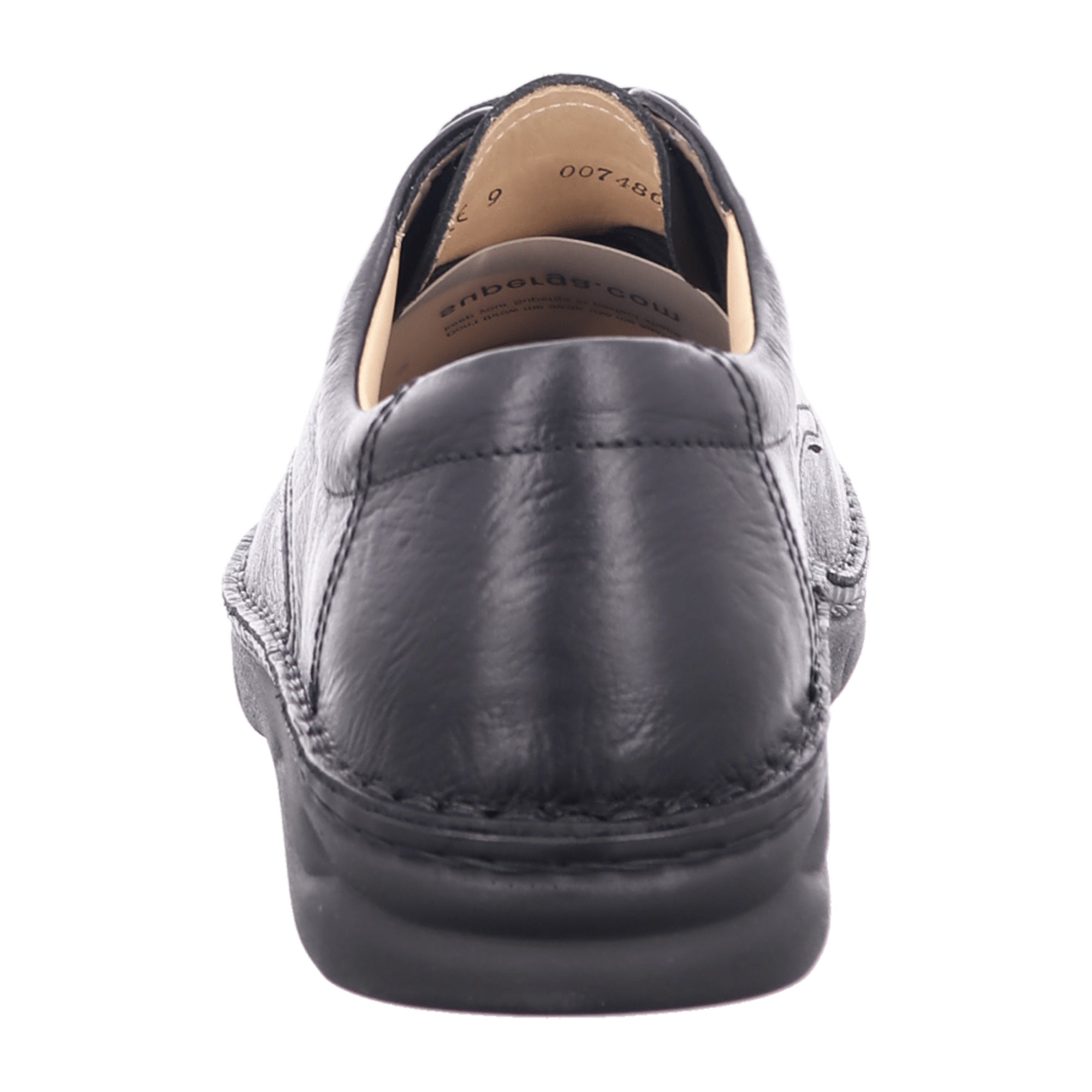 Finn Comfort Metz Men's Black Comfort Shoes - Optimal Stability & Shock Absorption - Bartel-Shop