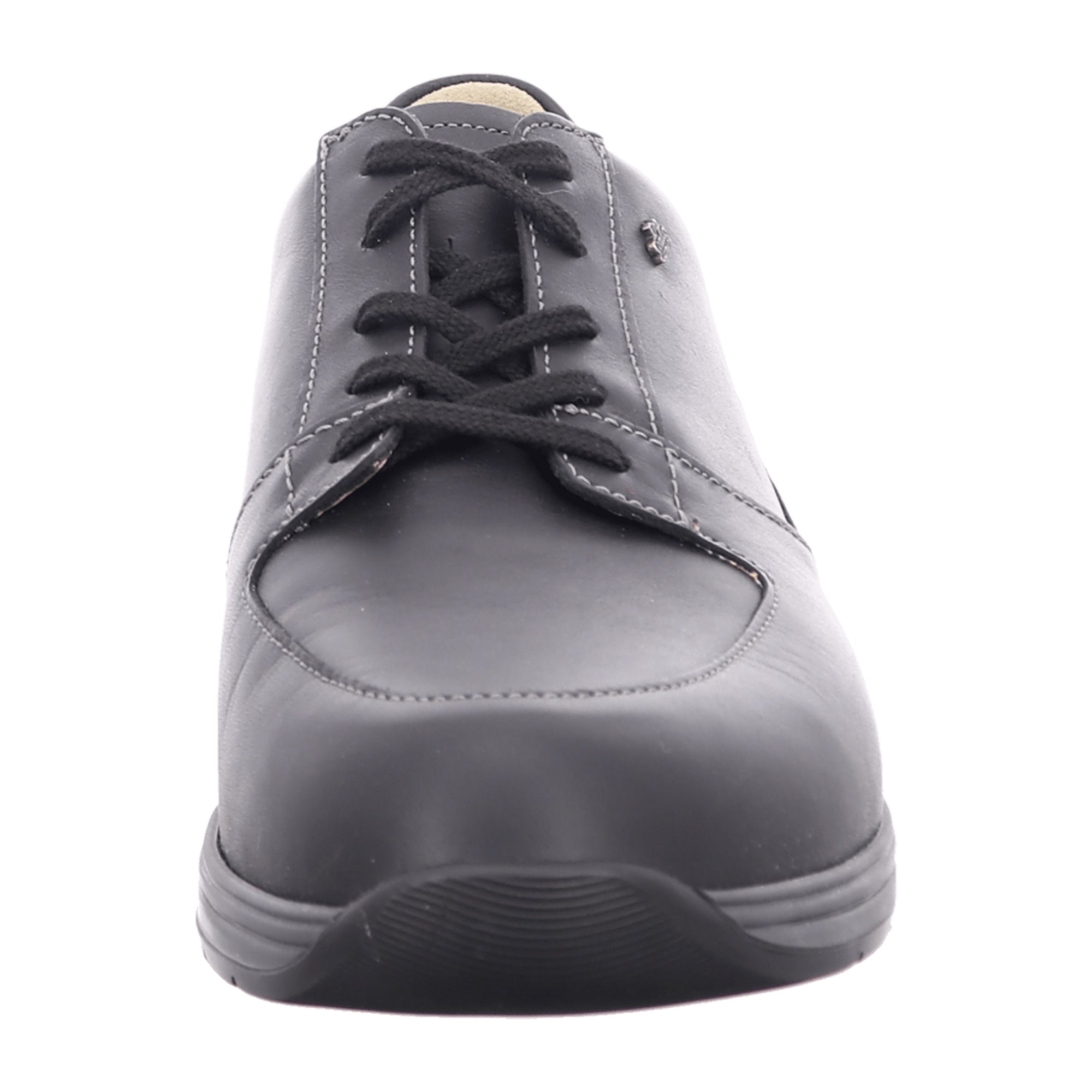 Finn Comfort Vernon Men's Comfortable Shoes - Stylish Black Leather