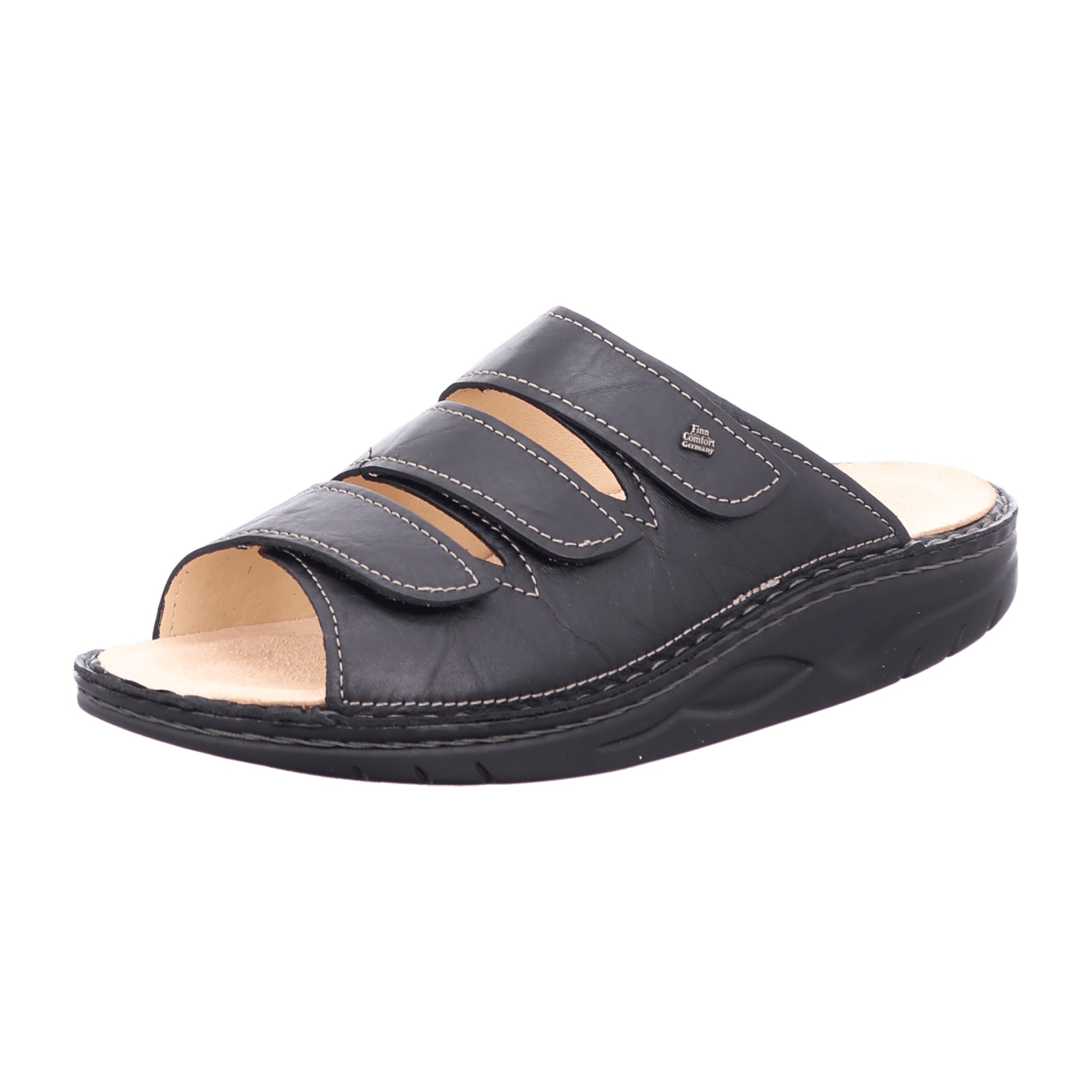 Finn Comfort Andros Women's Comfort Sandals, Black – Stylish & Durable