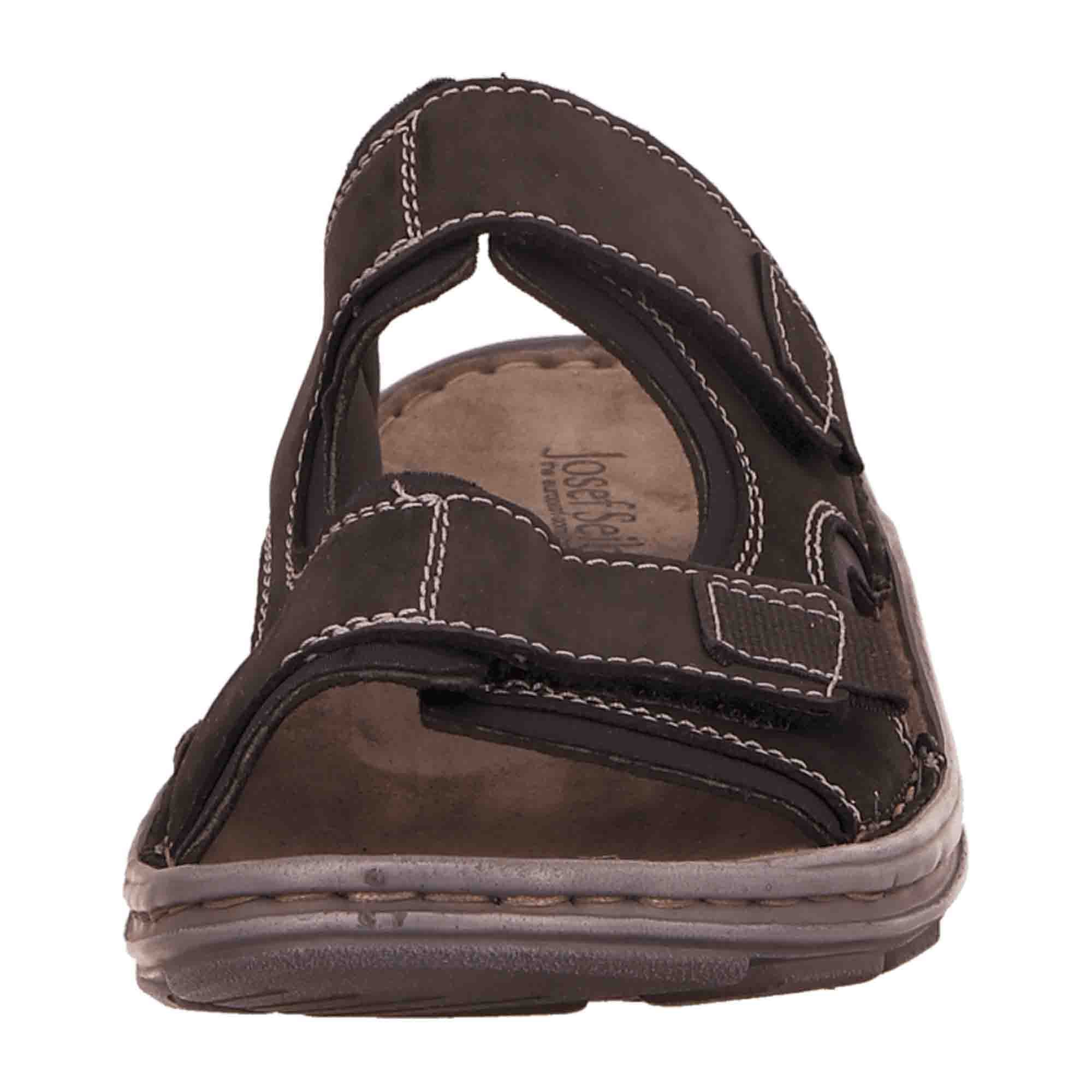 Comfortable Men's Sandals by Josef Seibel in Blue
