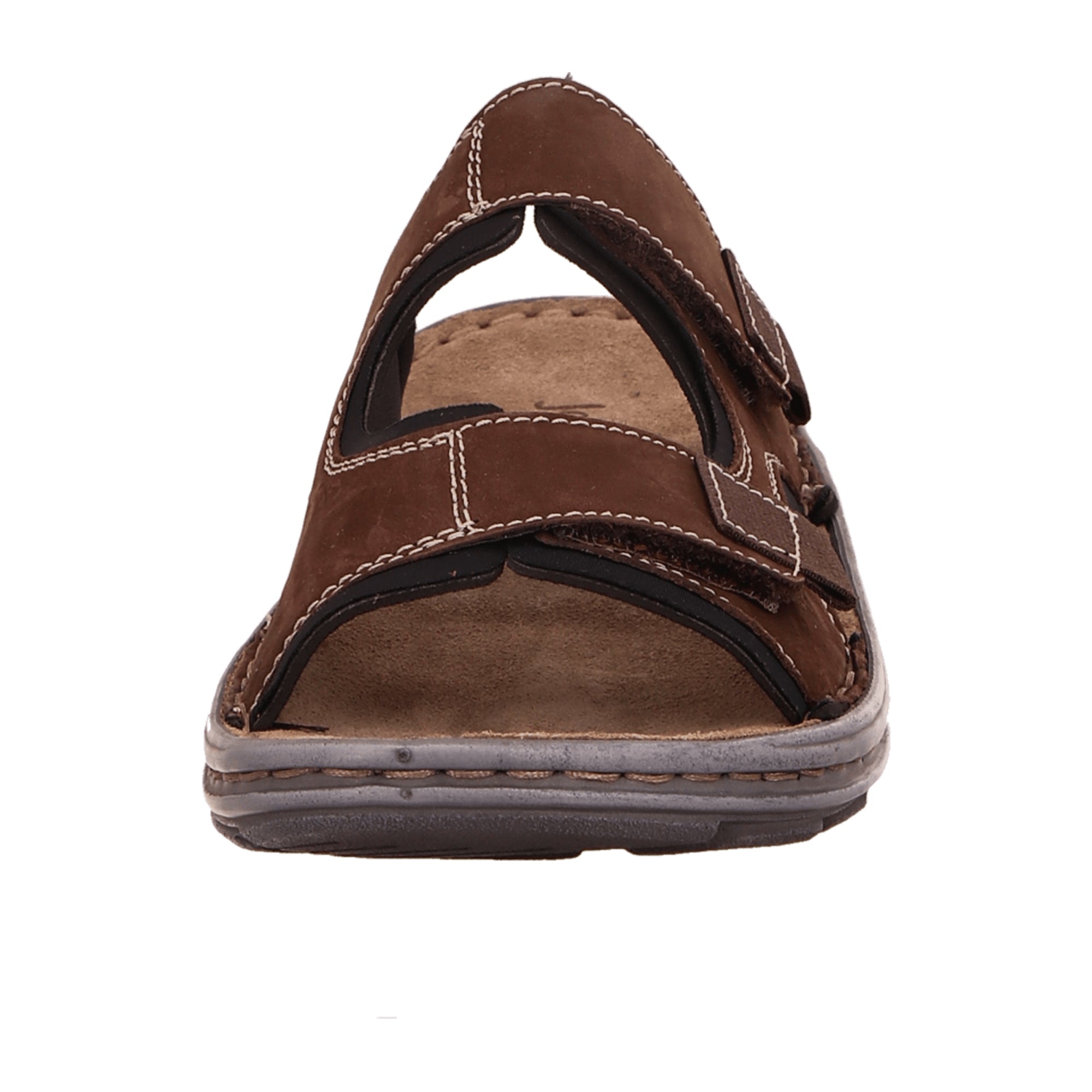 Josef Seibel Men's Brown Slide Sandal - Bartel-Shop
