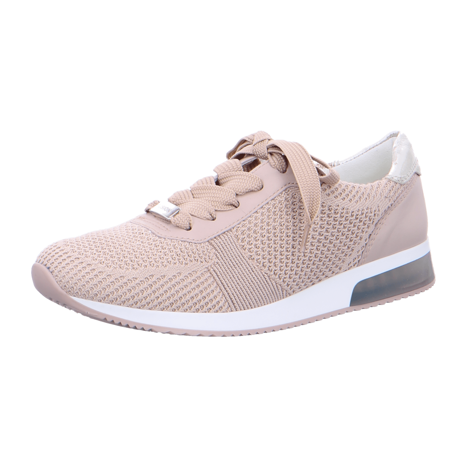 ARA LISBON Women's Leather Sneakers, Lace-Up, Pink, Cold Weather Lined