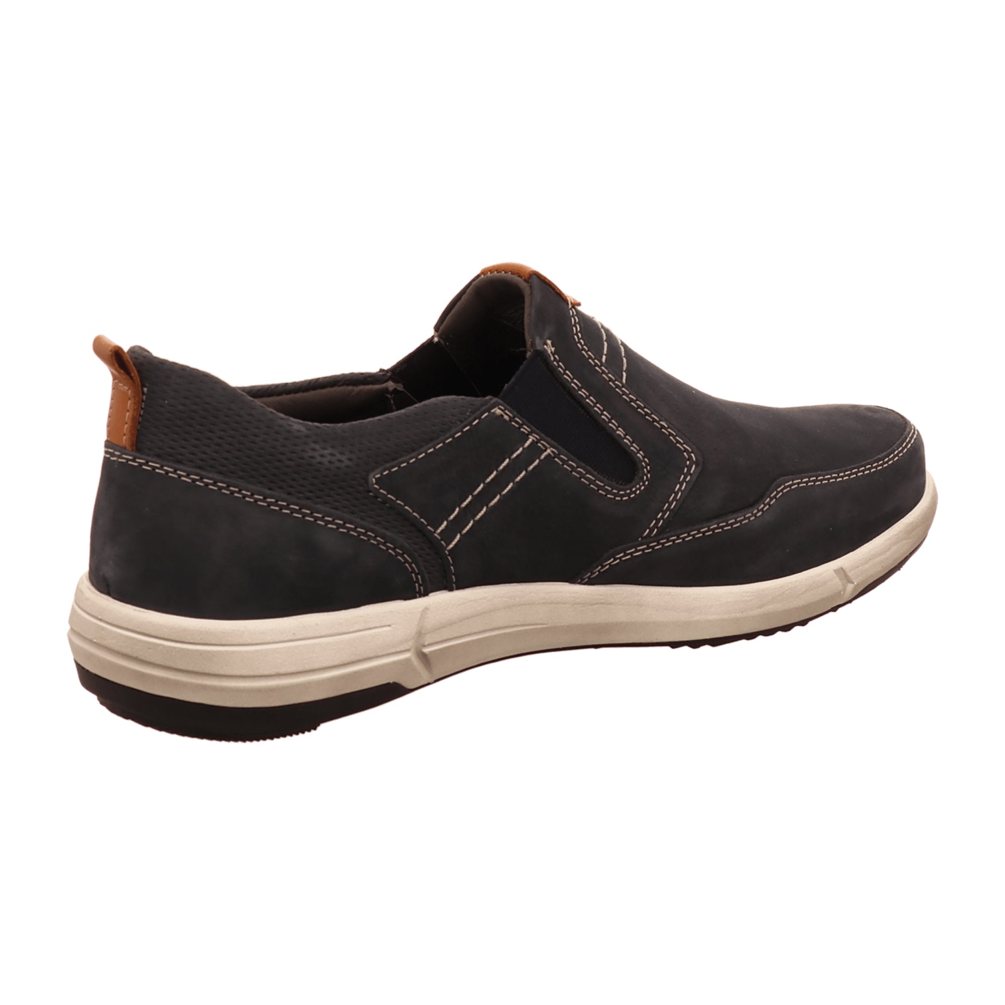Josef Seibel Men's Enrico 04 Blue Slip-On Loafer - Bartel-Shop