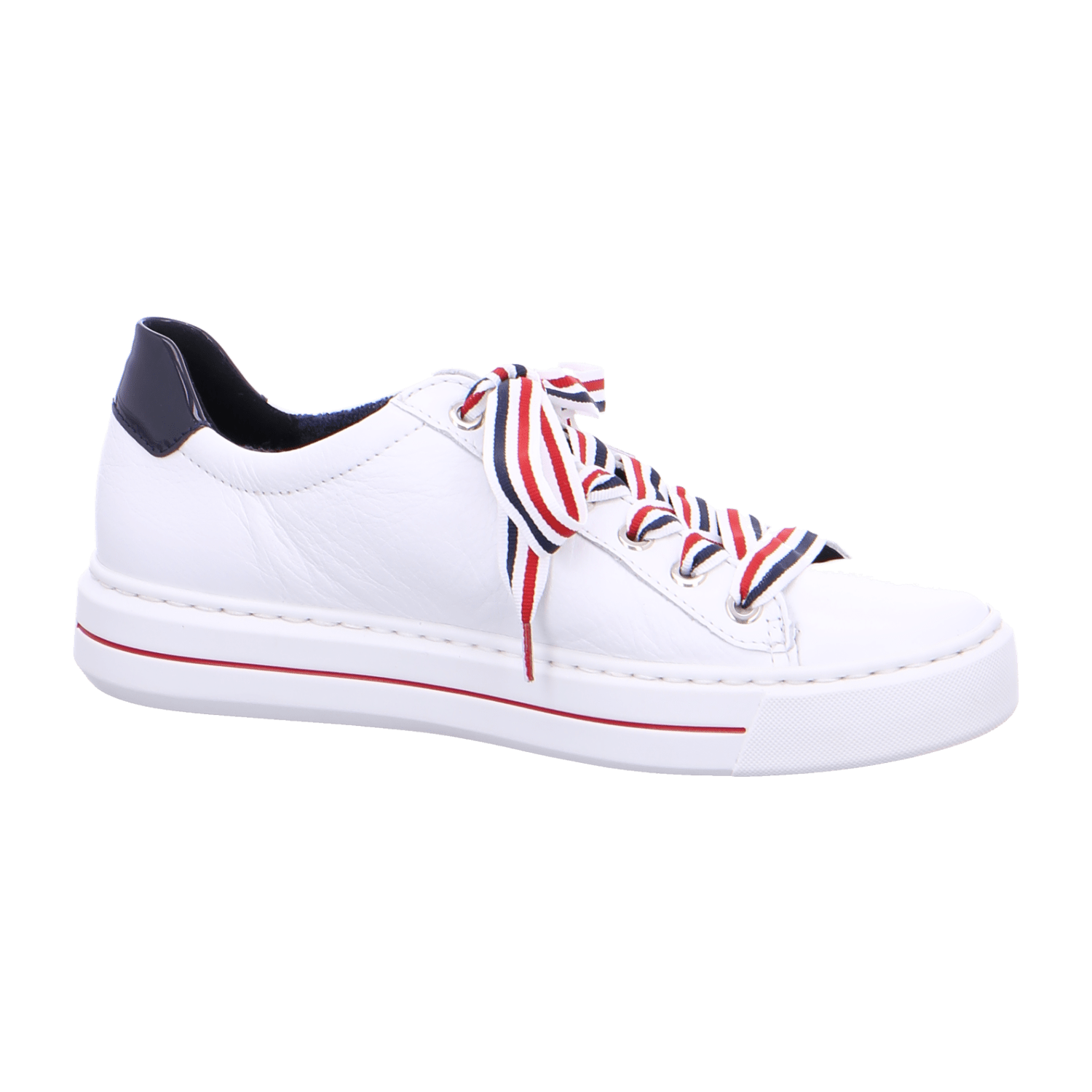 ARA COURTYARD Women's Leather Lace-Up Sneakers in White