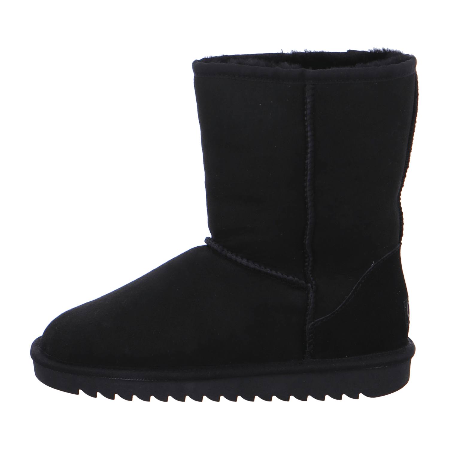 ARA ALASKA Women's Winter Boots Slip-On Suede Leather Fur Lined Warm Black