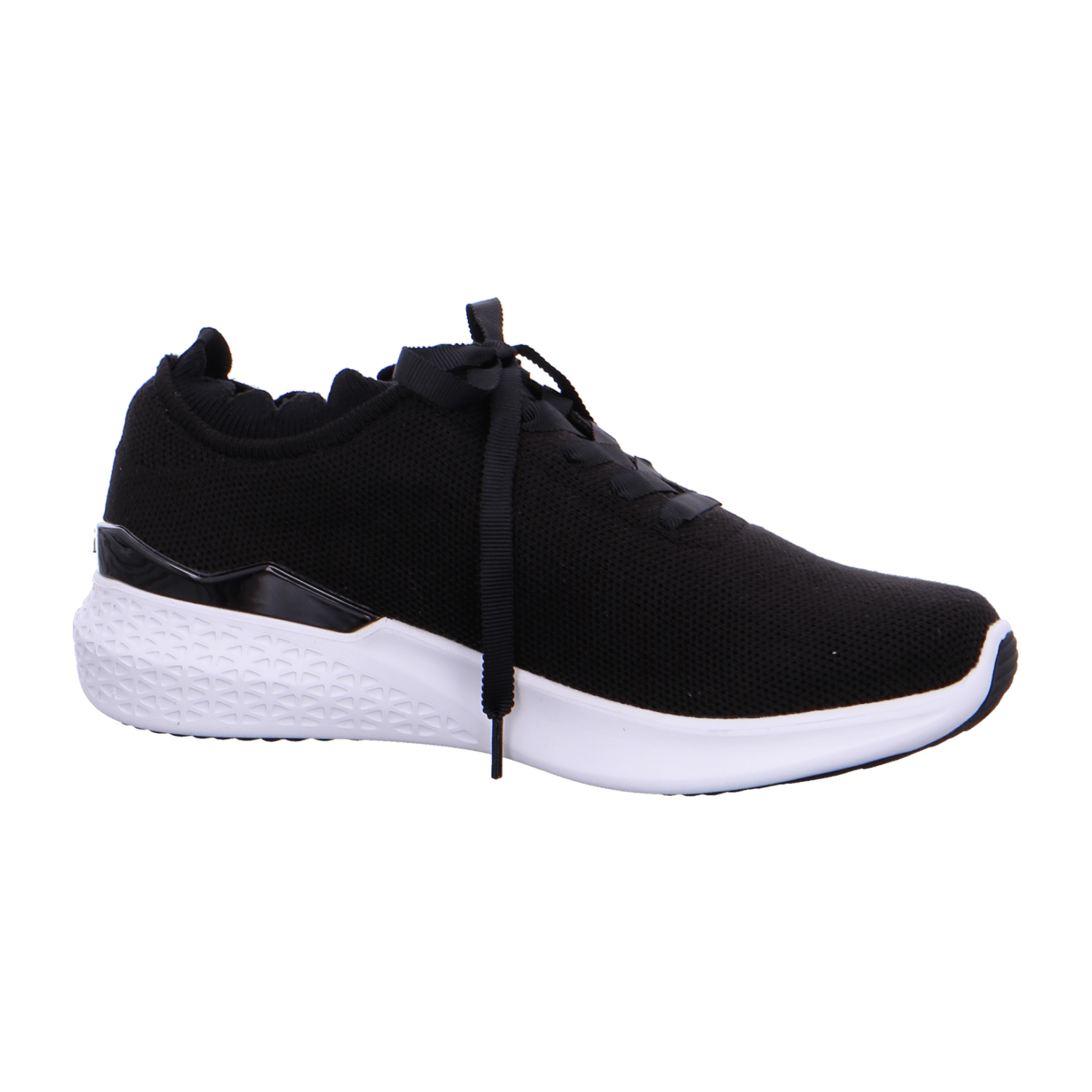 ARA MAYA Women's Suede Slip-On Sneakers in Black