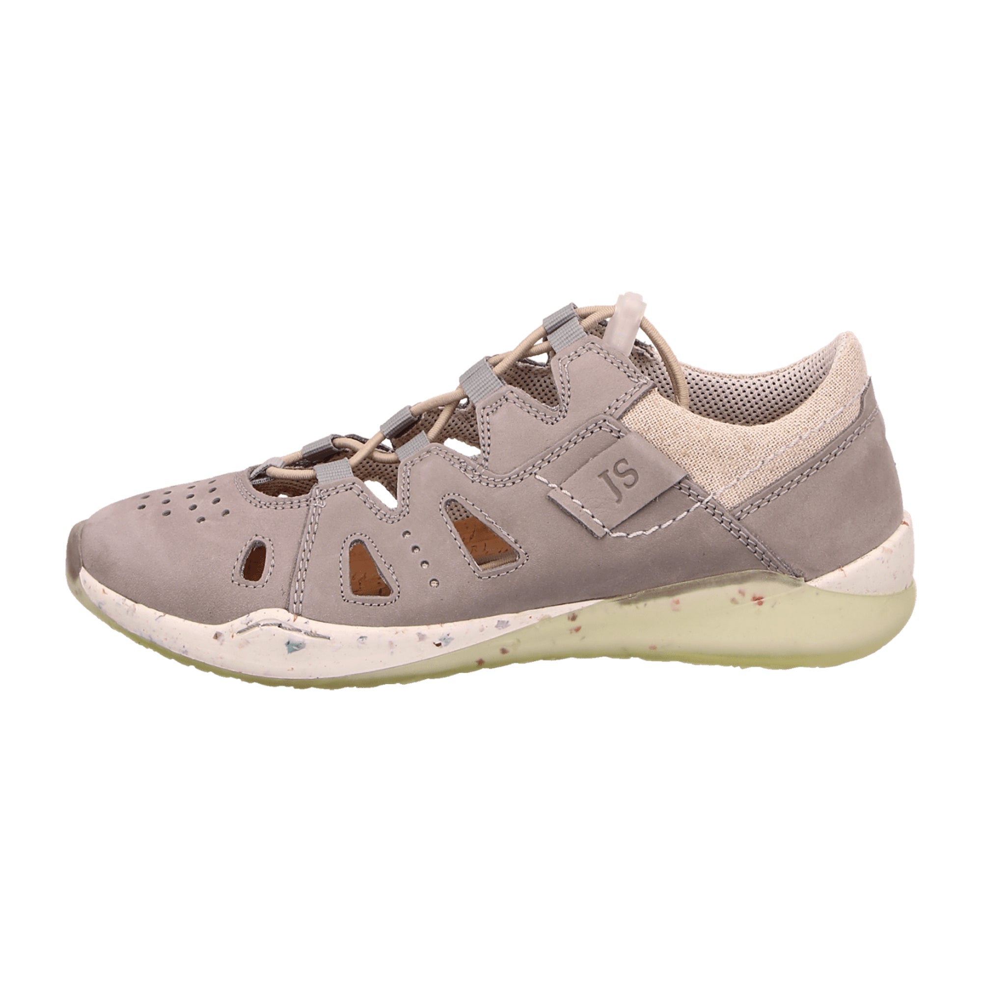 Josef Seibel Ricky 17 69417 TE751 711 Grey Combination Women's Sling Flat Shoes
