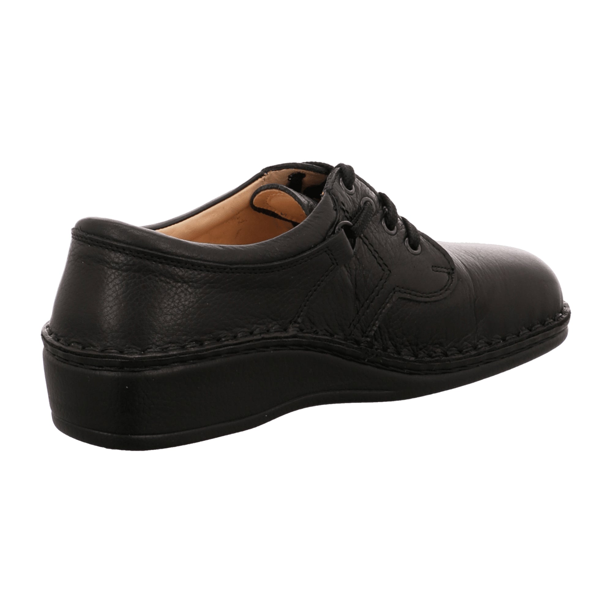 Finn Comfort 96101 Women's Orthopedic Black Leather Shoes - Stylish & Comfortable