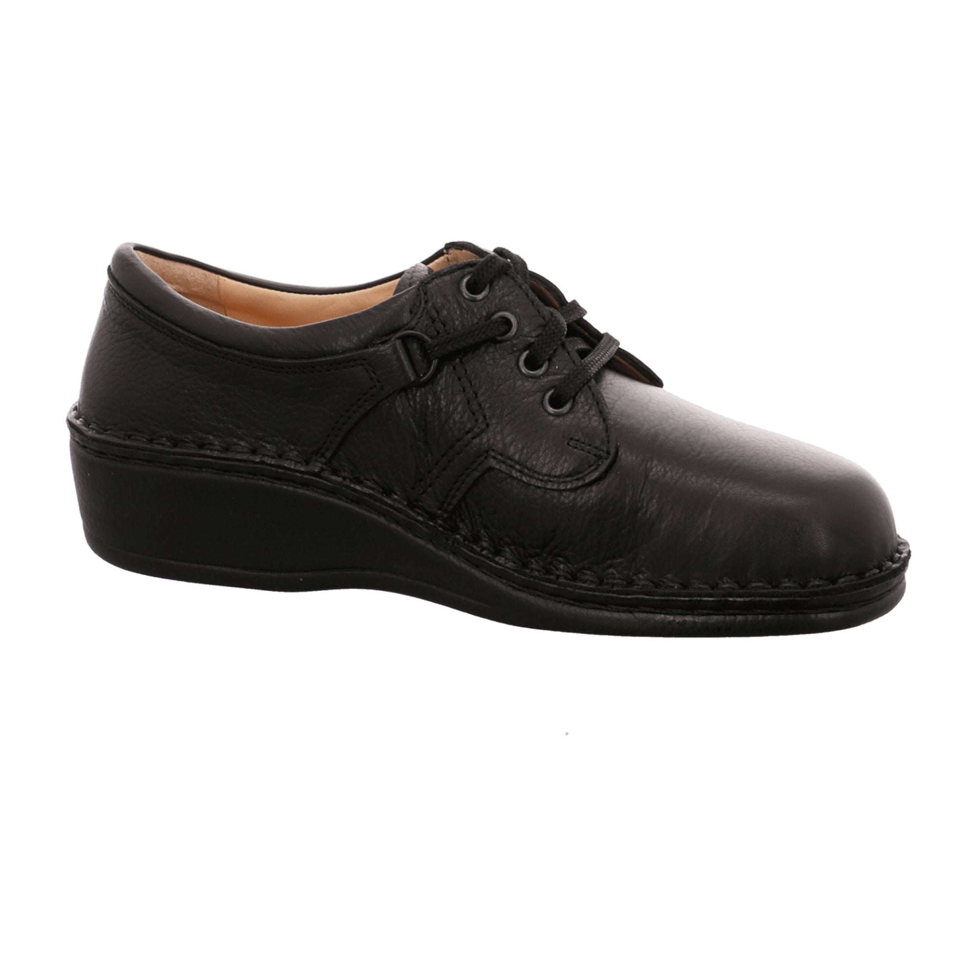 Finn Comfort 96101 Women's Orthopedic Black Leather Shoes - Stylish & Comfortable