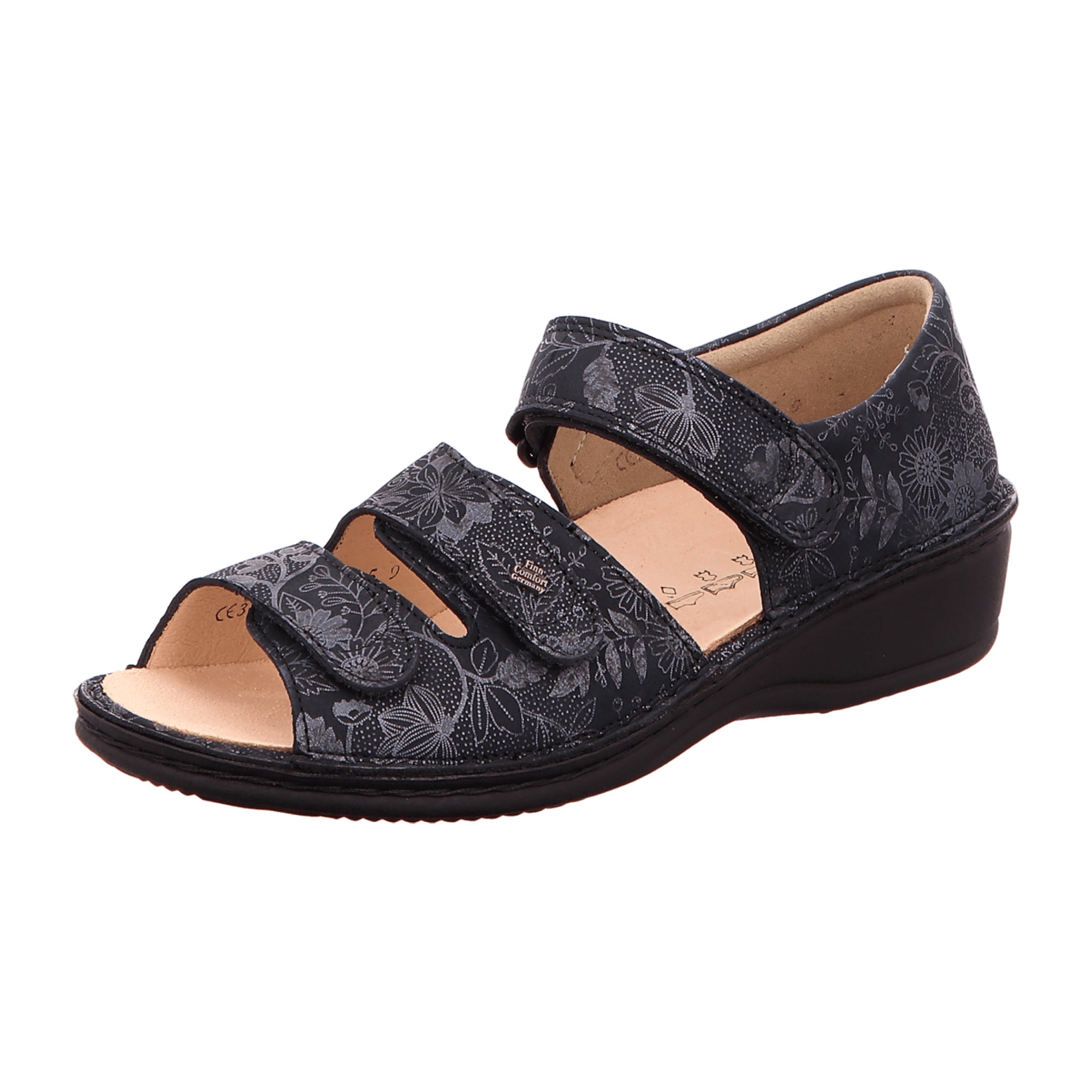 Finn Comfort Usedom Women's Comfortable Sandals - Stylish Black