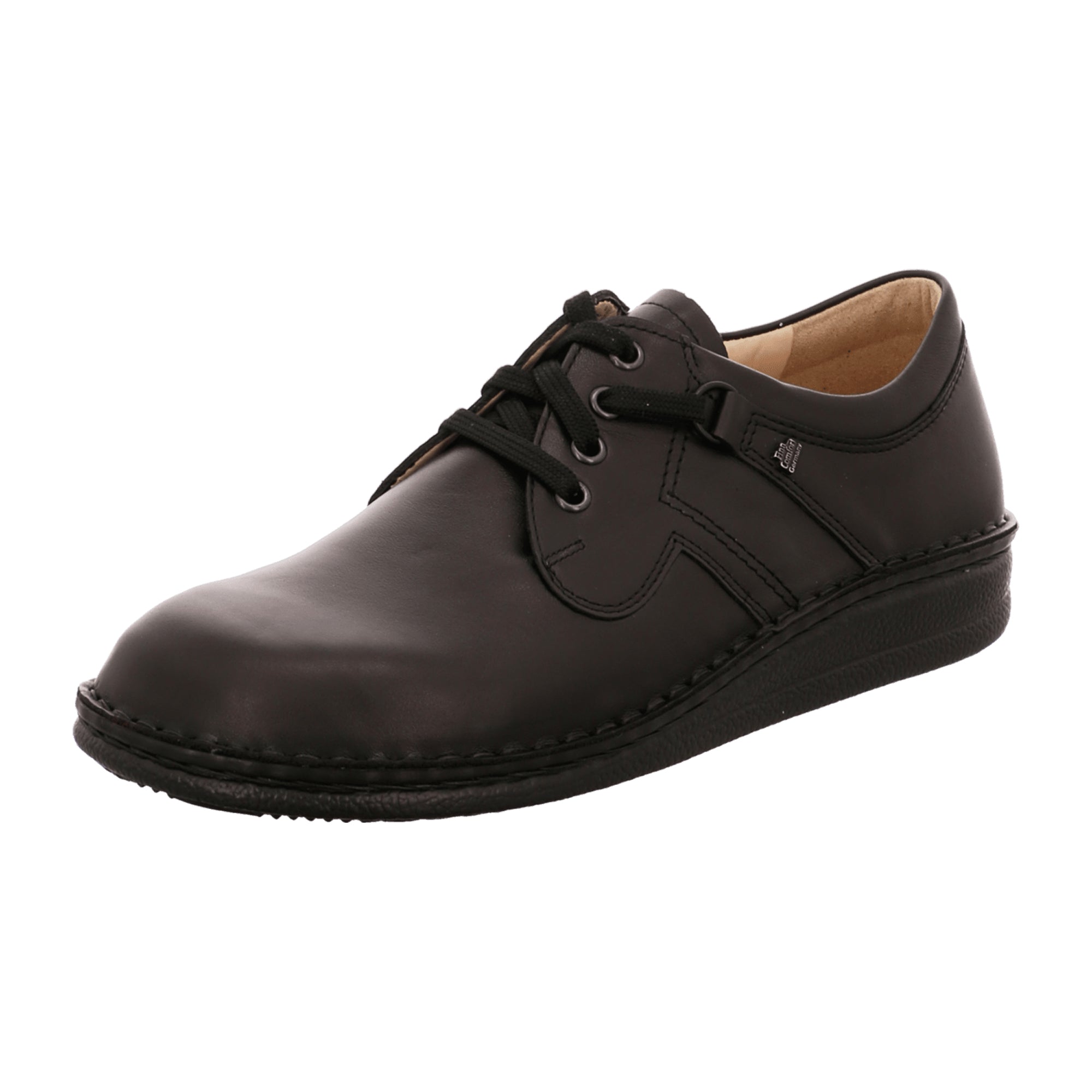 Finn Comfort Men's Orthopedic Shoes - Stylish Black Comfort Shoes, Model 1000-001099