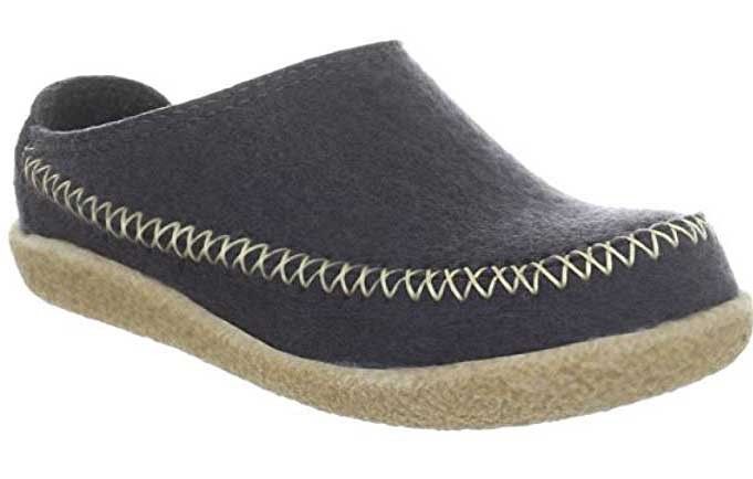 HAFLINGER Blizzard Credo Clogs Mens Womens Sandals Slippers Wool Felt Mule Slip - Bartel-Shop