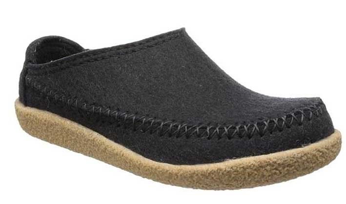 HAFLINGER Blizzard Credo Clogs Mens Womens Sandals Slippers Wool Felt Mule Slip - Bartel-Shop
