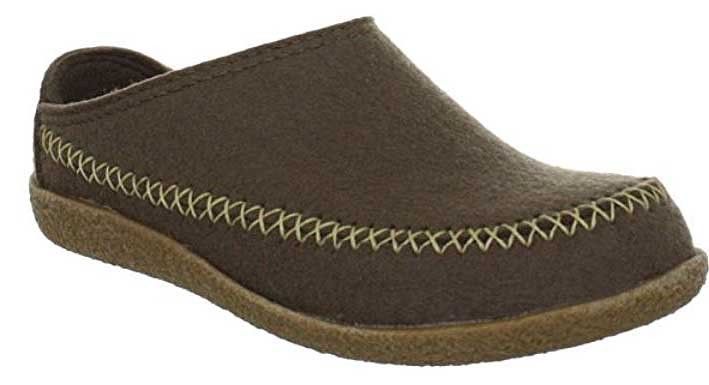 HAFLINGER Blizzard Credo Clogs Mens Womens Sandals Slippers Wool Felt Mule Slip - Bartel-Shop